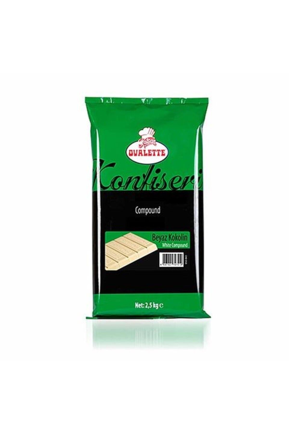 Katsan Ovalette Ovalette Fildişi Konfiseri 2.5 Kg