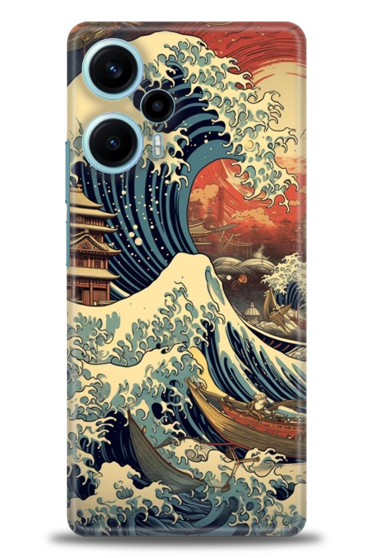 CooperTech Xiaomi Poco F5 İle Uyumlu HD Baskılı Desenli Silikon Kılıf - 850