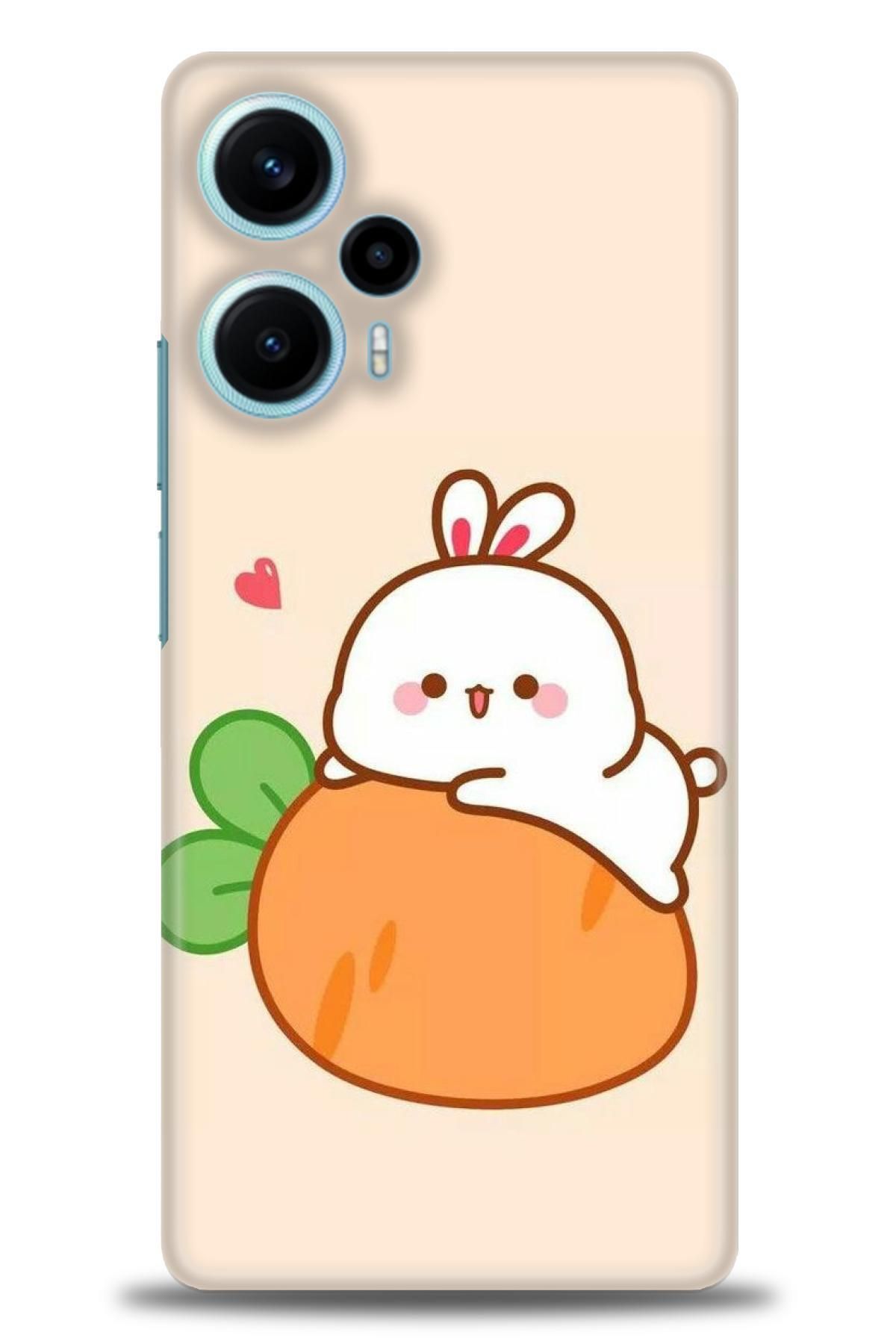 CooperTech Xiaomi Poco F5 İle Uyumlu HD Baskılı Desenli Silikon Kılıf - 660