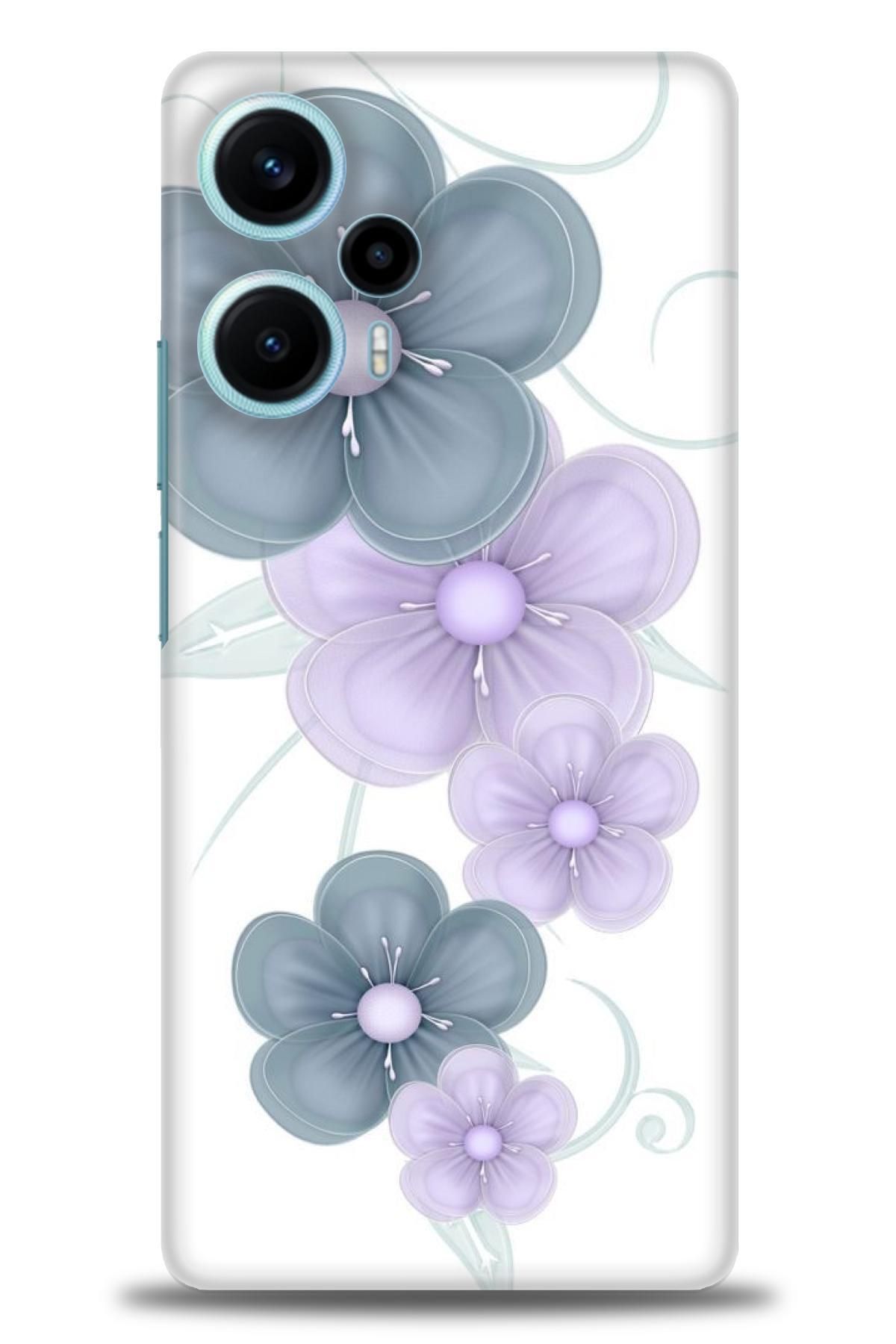 CooperTech Xiaomi Poco F5 İle Uyumlu HD Baskılı Desenli Silikon Kılıf - 550