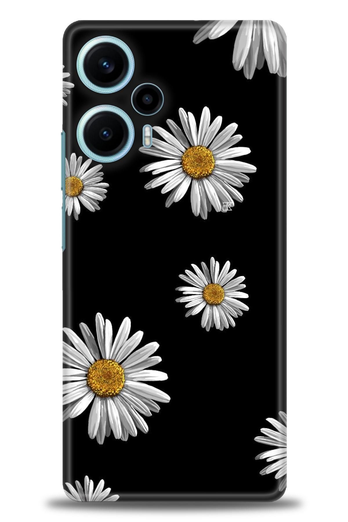 CooperTech Xiaomi Poco F5 İle Uyumlu HD Baskılı Desenli Silikon Kılıf - 320