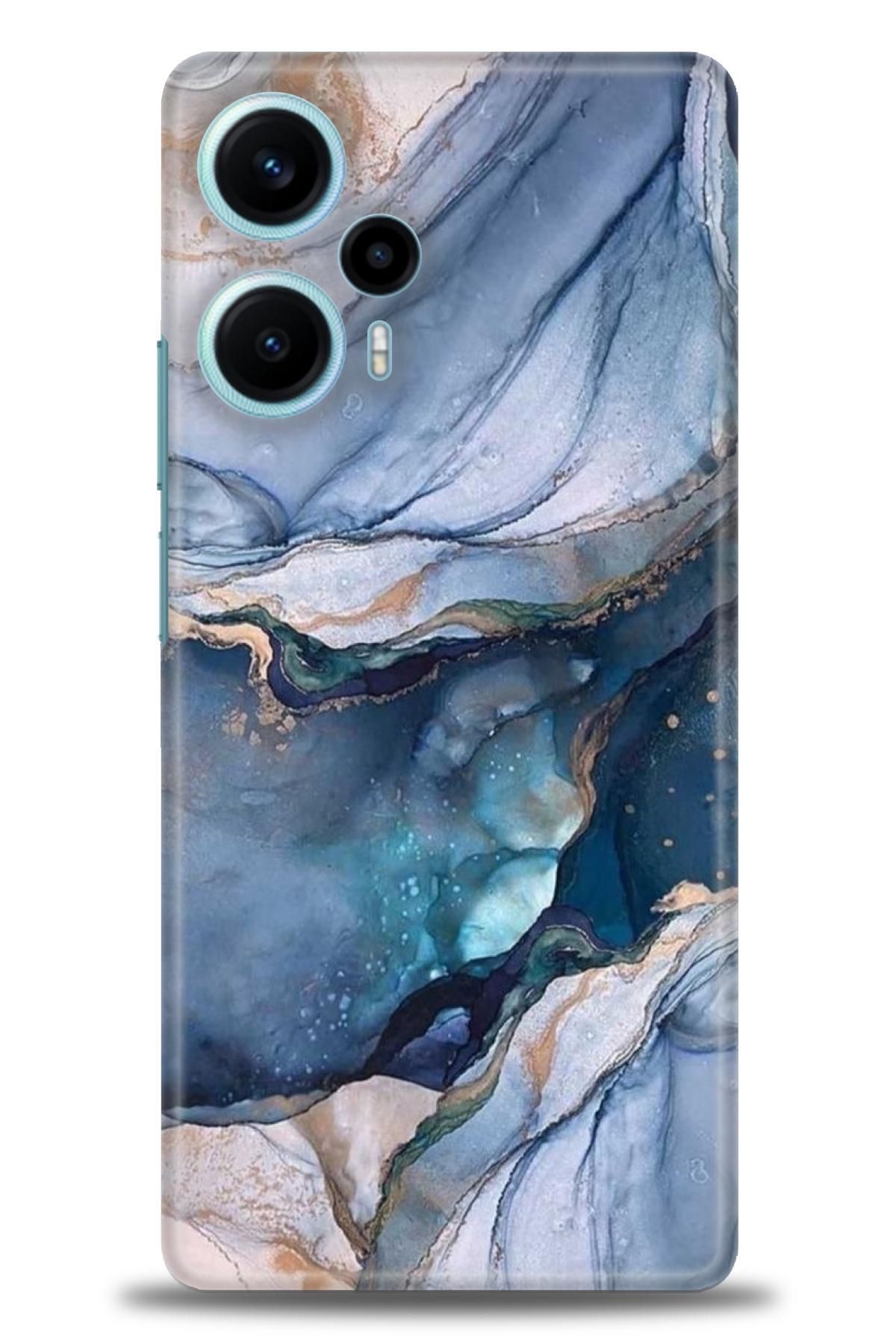 CooperTech Xiaomi Poco F5 İle Uyumlu HD Baskılı Desenli Silikon Kılıf - 810
