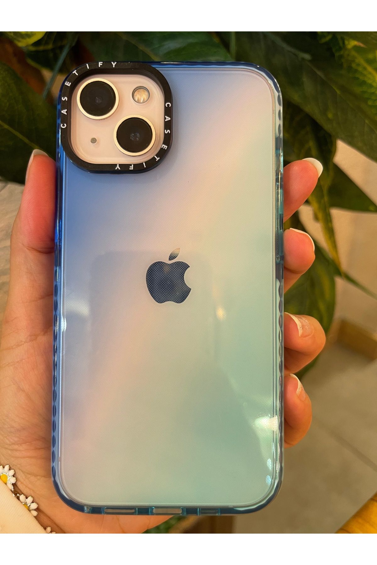 RİZVO Iphone 13-14 Ve 15 Uyumlu Impact Serisi Lüks Darbe Emici Kaymaz Esnek Silikon Şeffaf Kılıf