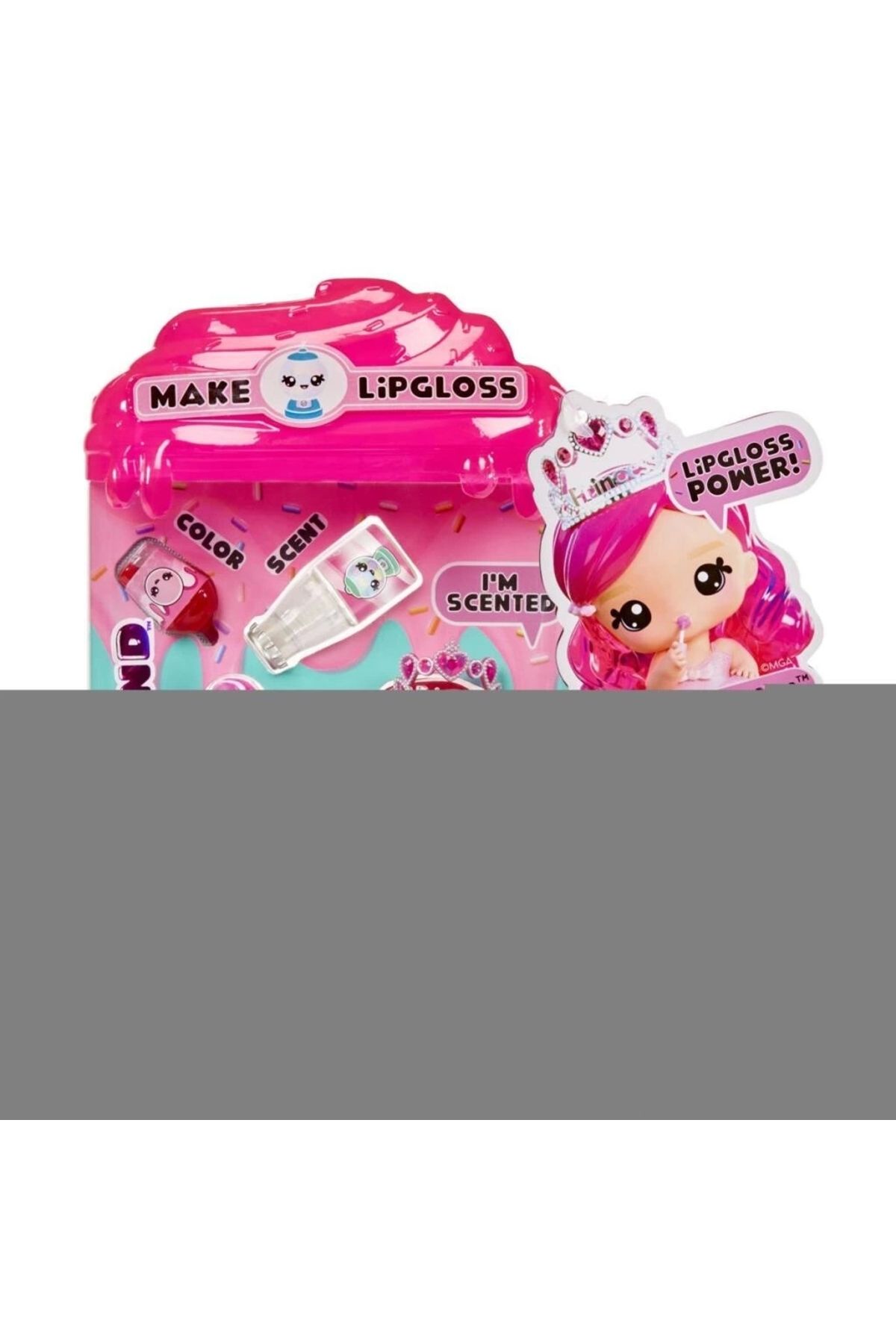NW NessiWorld Nessiworld 120711 Yummiland Bianca Bubblegum Bebeği ve Dudak Parlatıcısı