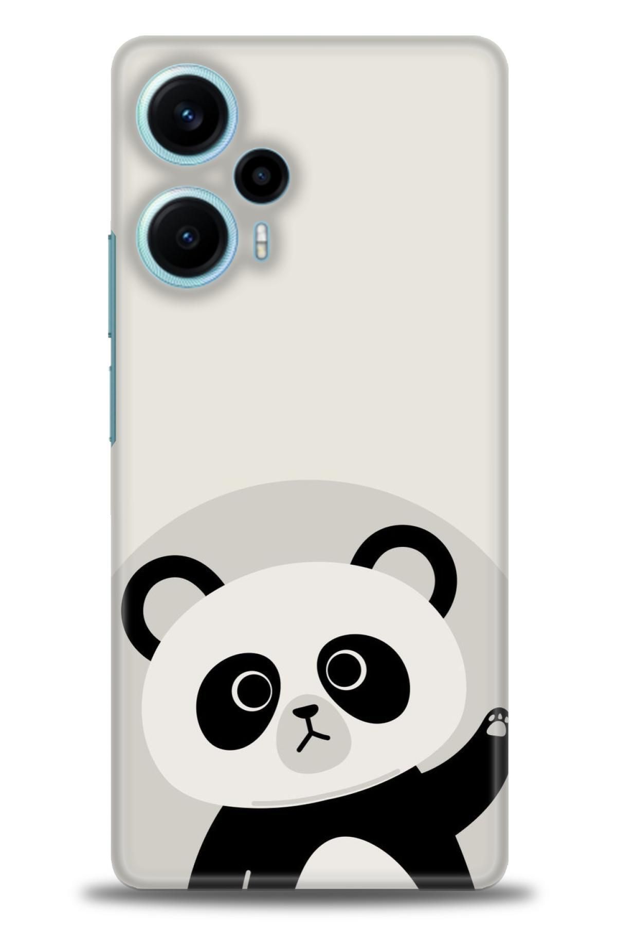 CooperTech Xiaomi Poco F5 İle Uyumlu HD Baskılı Desenli Silikon Kılıf - 130