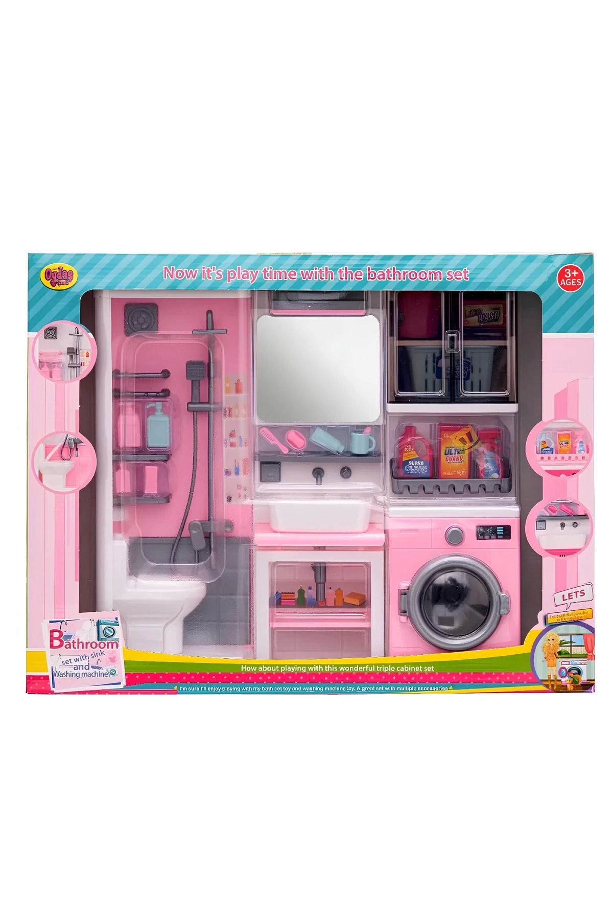 OYDAS Kutuda 3'lü Yeni Banyo Seti