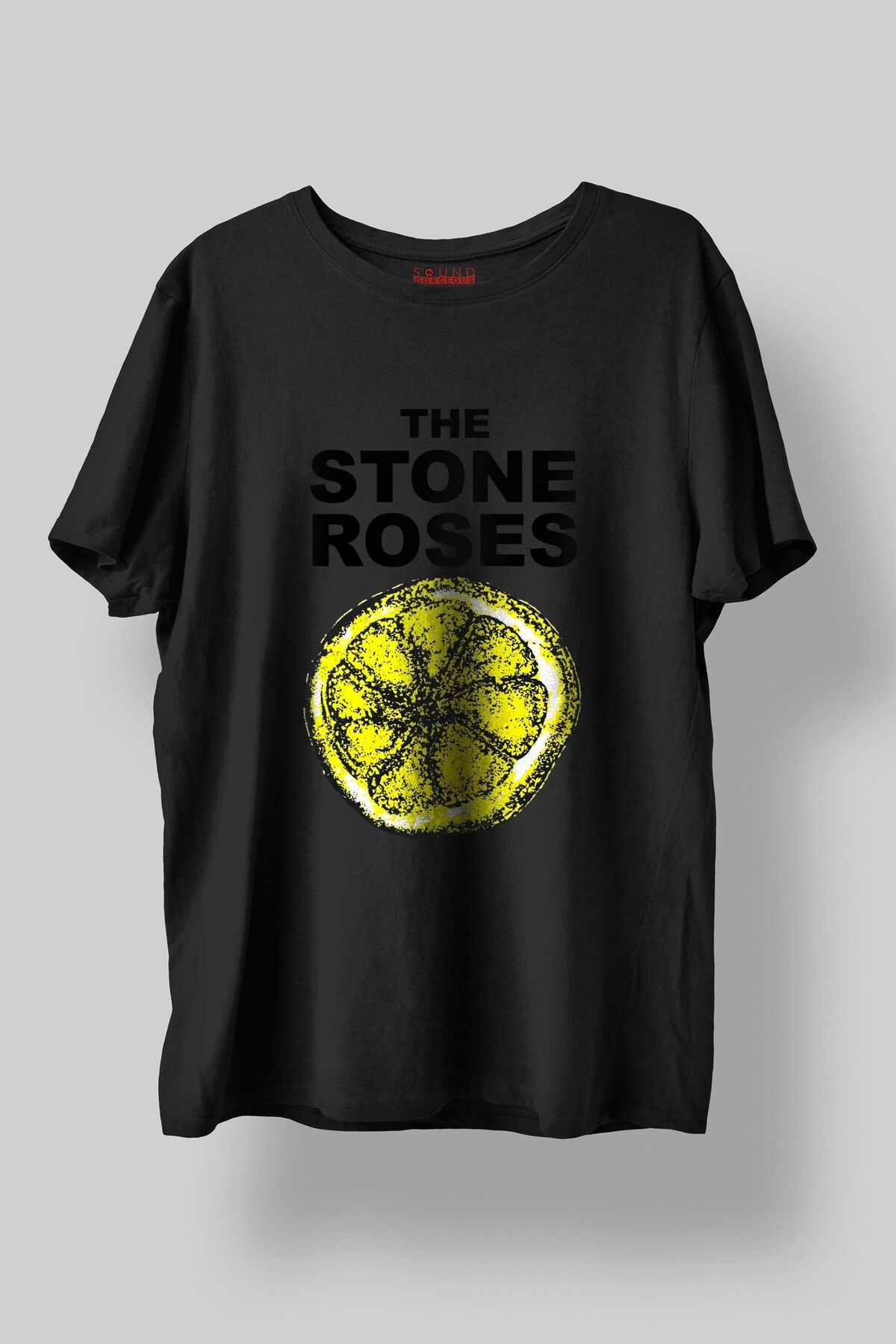 Sound Gorgeous The New Abnormal Müzik Baskılı Regular Fit Unisex Siyah T-Shirt %100 Pamuk No:0384