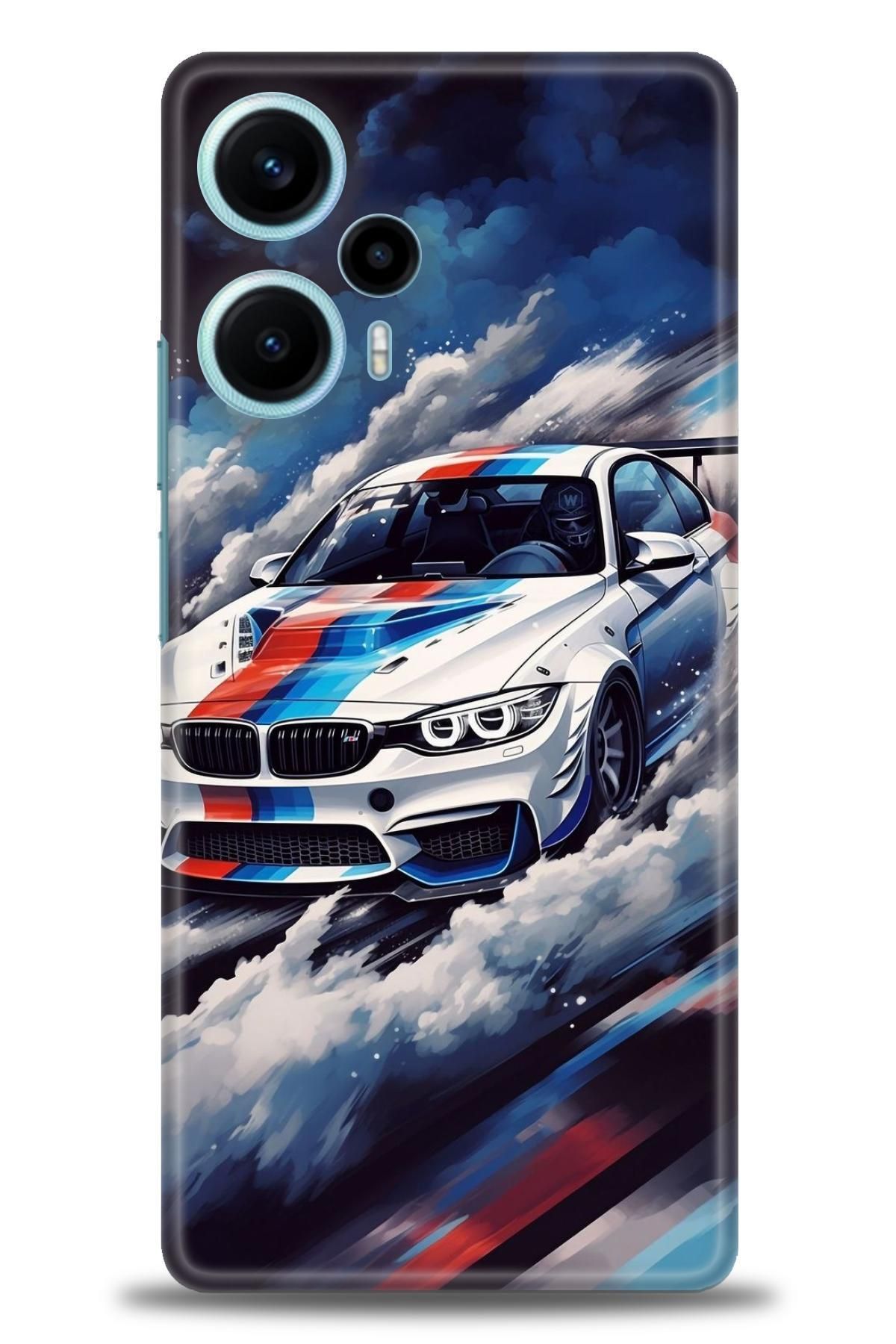 CooperTech Xiaomi Poco F5 İle Uyumlu HD Baskılı Desenli Silikon Kılıf - 580