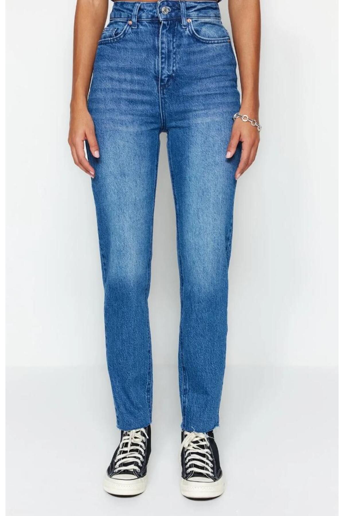 KARACAN COMPANY More Sustainable Yüksek Bel Slim Mom Jeans