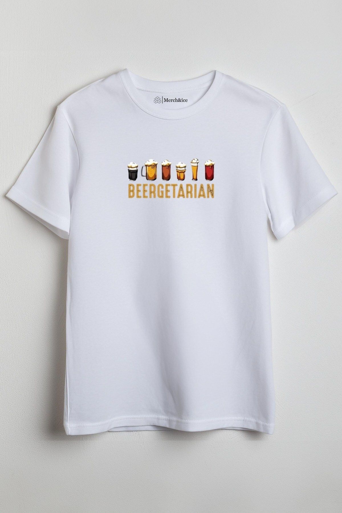 Merch&ice Beergetarian Baskılı Unisex T-Shirt