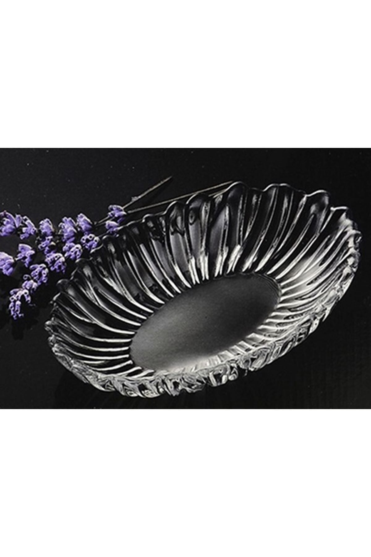Paşabahçe Aurora 3 Lü Küçük Oval Tabak 15x10cm