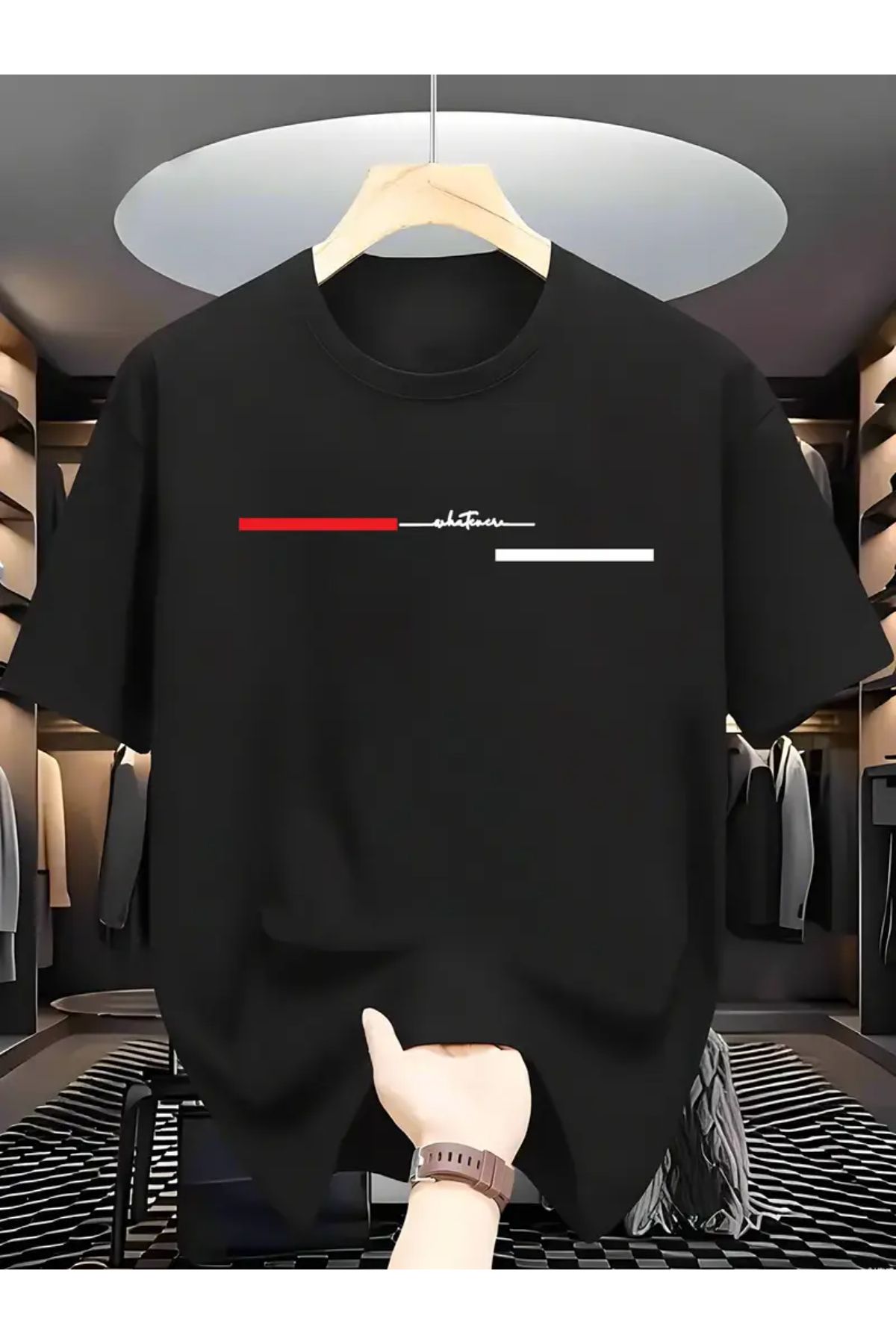 MANCY Unisex Baskılı Oversize T-shirt