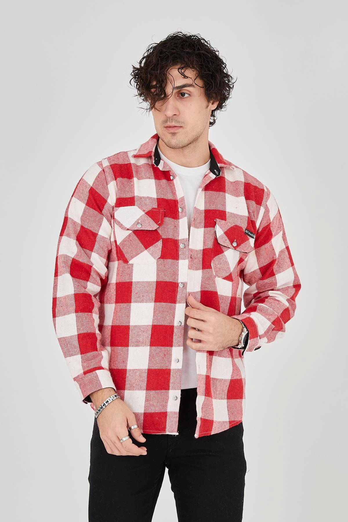 pilelistore Oduncu Gömlek - Pembe fotoğrafı 7 (önizleme)