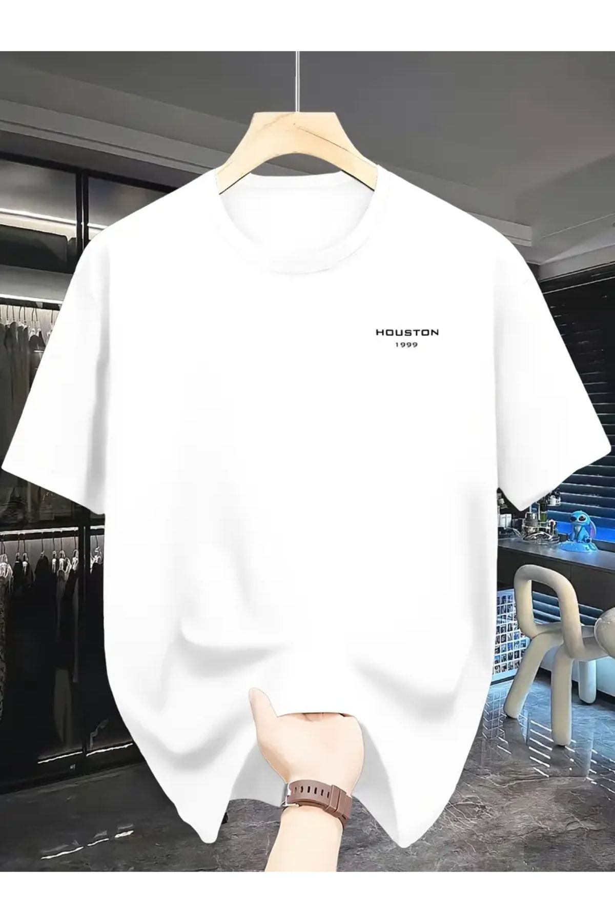 MANCY Unisex Baskılı Oversize T-shirt