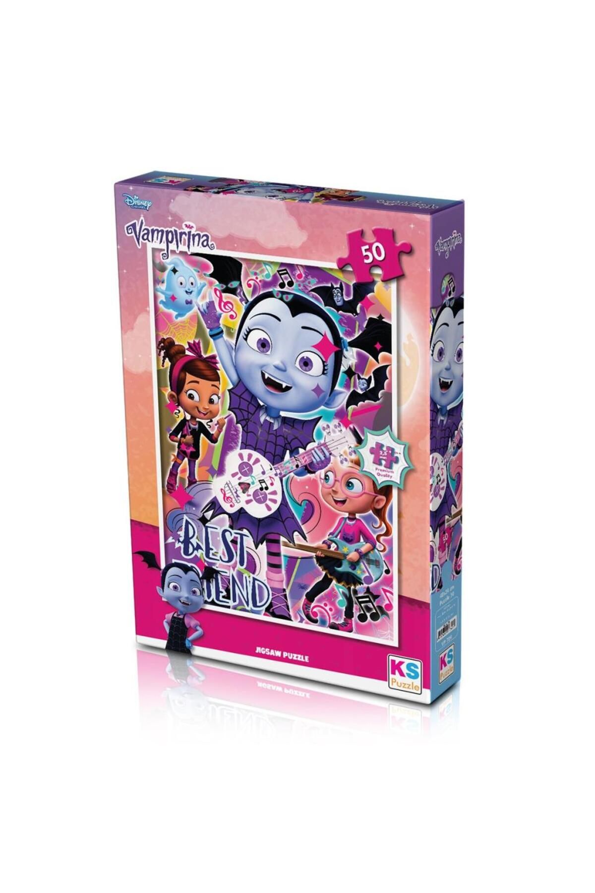Skygo VP709 Vampirina 50 Parça Çocuk Puzzle -KS Puzzle