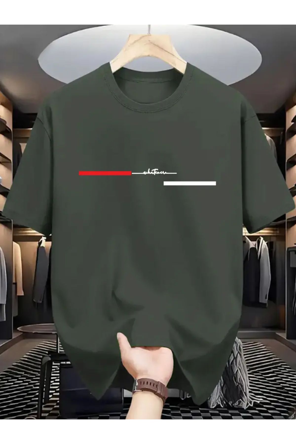 MANCY Unisex Baskılı Oversize T-shirt