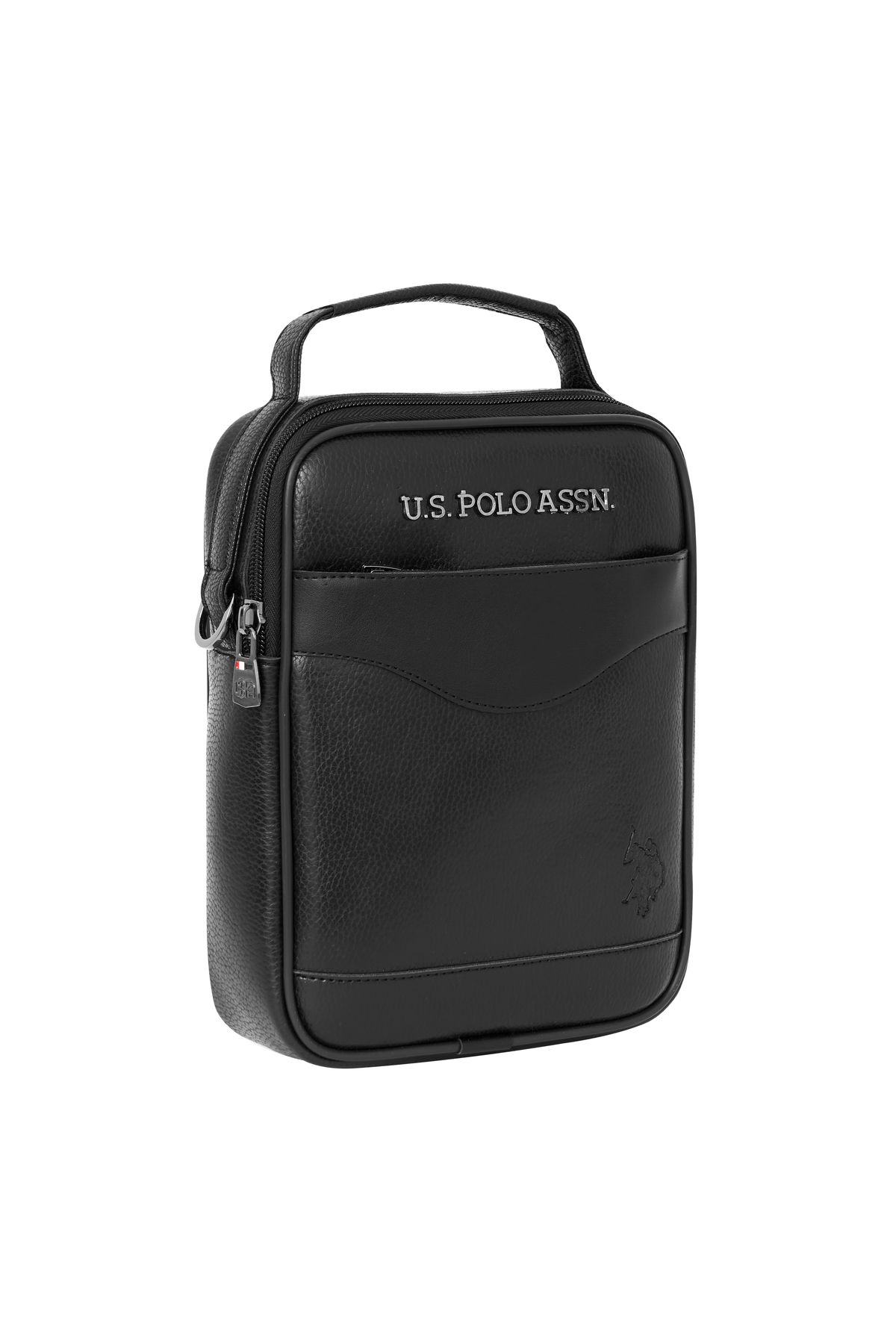 U.S. Polo Assn. Us polo assn 25045-25040 Erkek omuz çantası Postacı çantası SİYAH