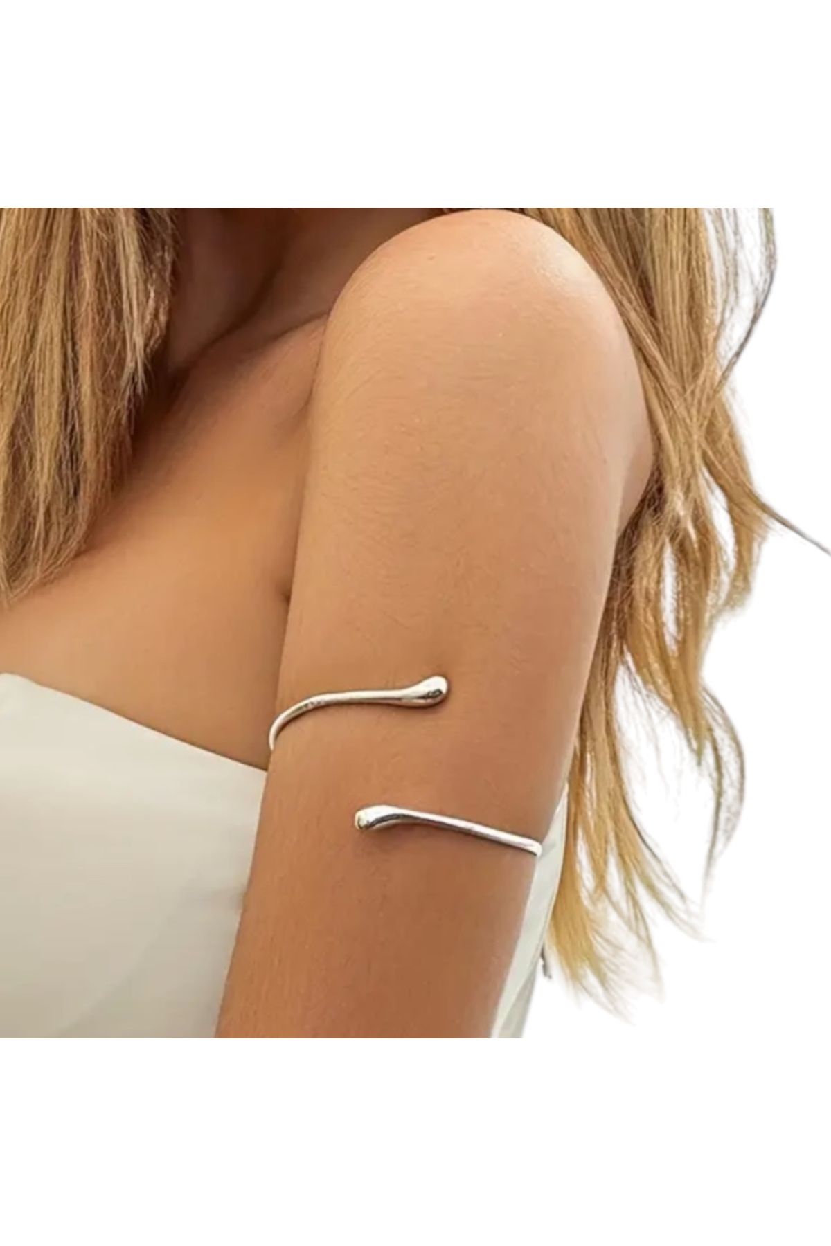 Sevilgülgünfinecrafts GÜMÜŞ KAPLAMA -GOLD PAZU BİLEKLİĞİ arm-cuff