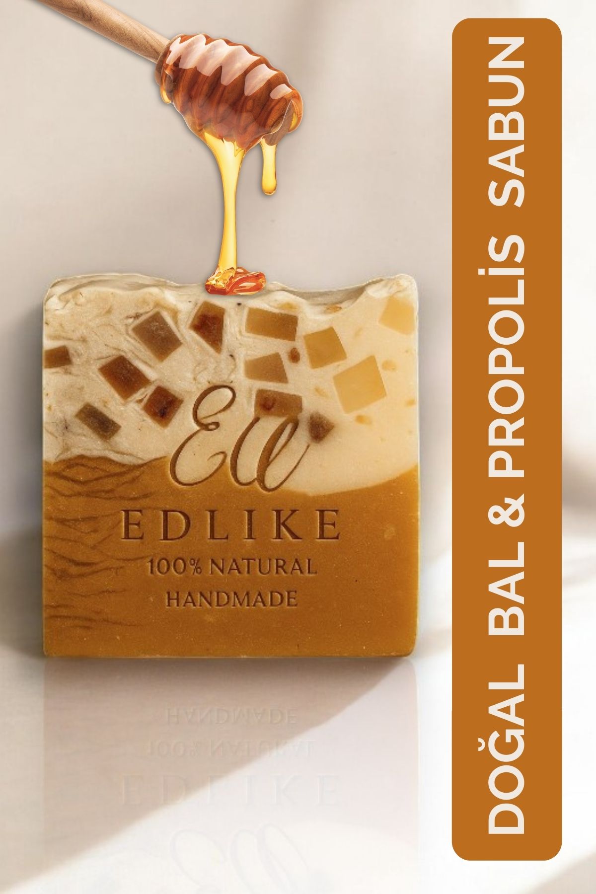 EDLIKE Doğal Bal & Propolis Cilt Bakım Sabunu