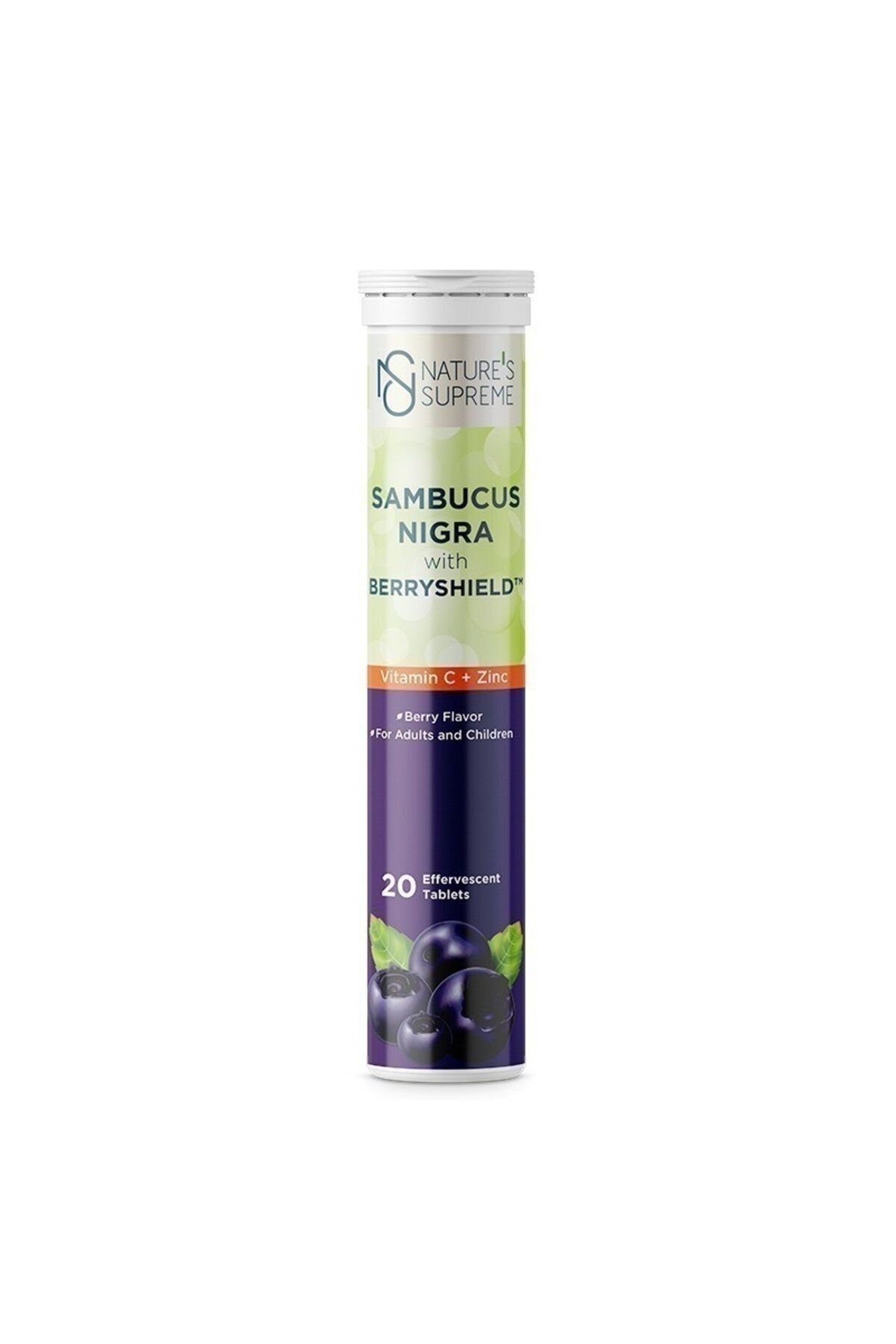 Nature's Supreme Sambucus Nigra 20 Efervesan Tablet