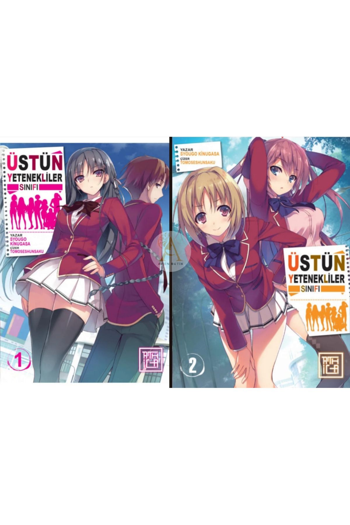 Athica Üstün Yetenekliler Sınıfı 1 Ve 2/ Set 2 Kitap
