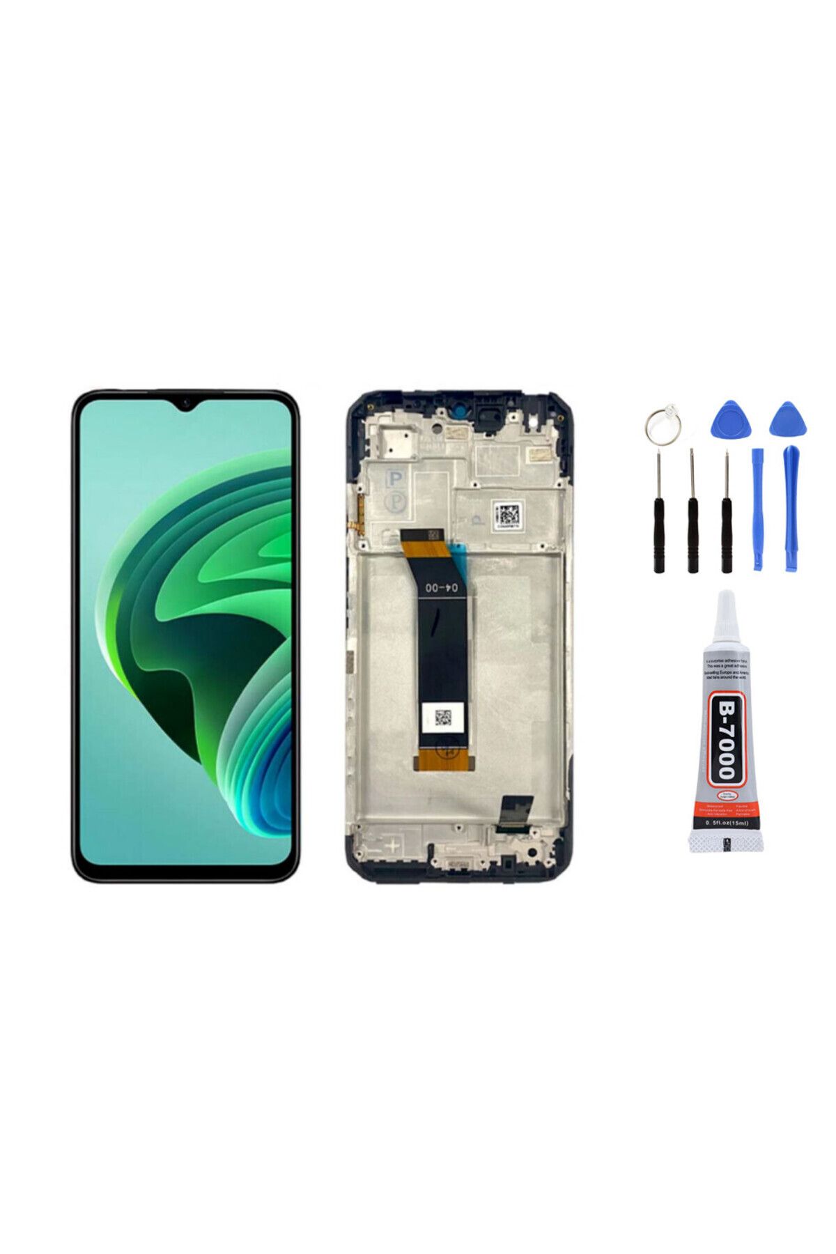 TamirCep Redmi Note 11E 5G Uyumlu Çıtalı Ekran Lcd Dokunmatik