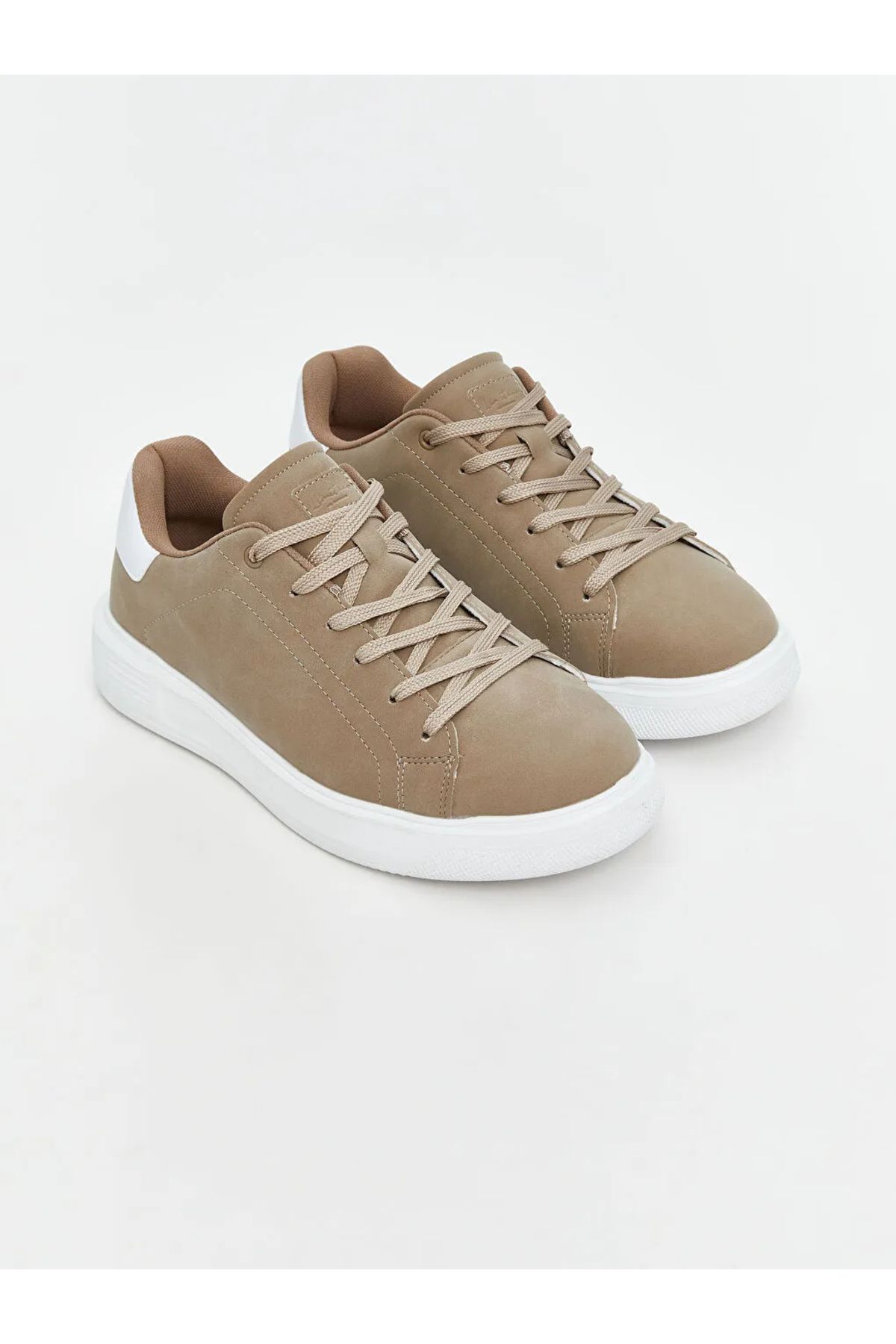 LC Waikiki LCW STEPS Bej Süet Görünümlü Erkek Spor Ayakkabı T T