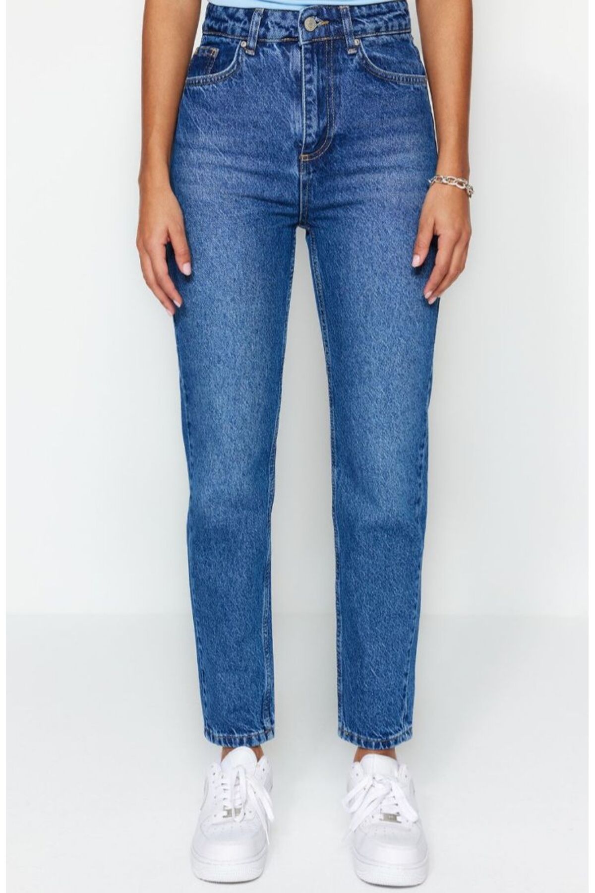 KARACAN COMPANY Yüksek Bel Mom Jeans