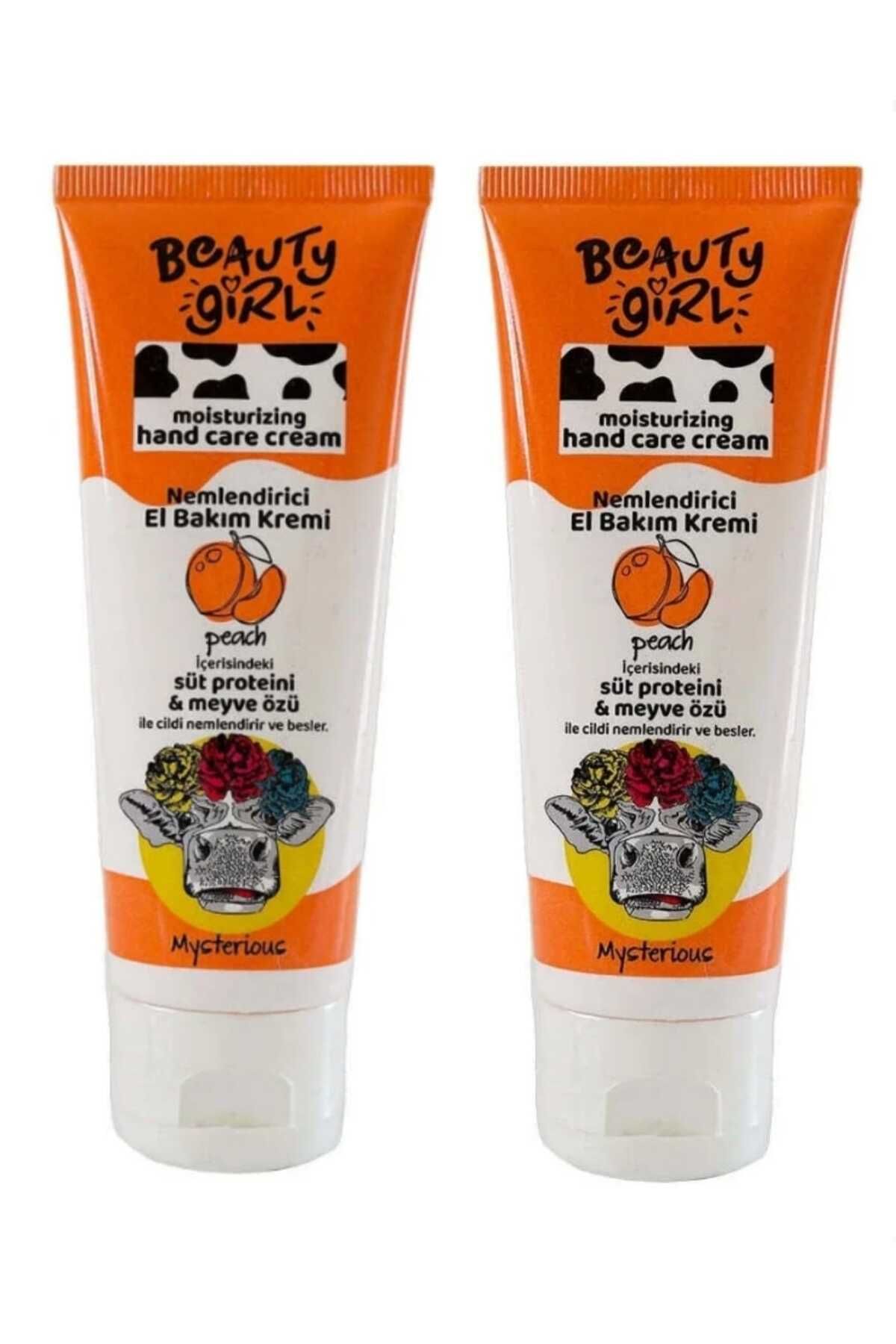 beauty girl EL KREMİ ŞEFTALİ MILK THERAPY 75 ML 2 ADET