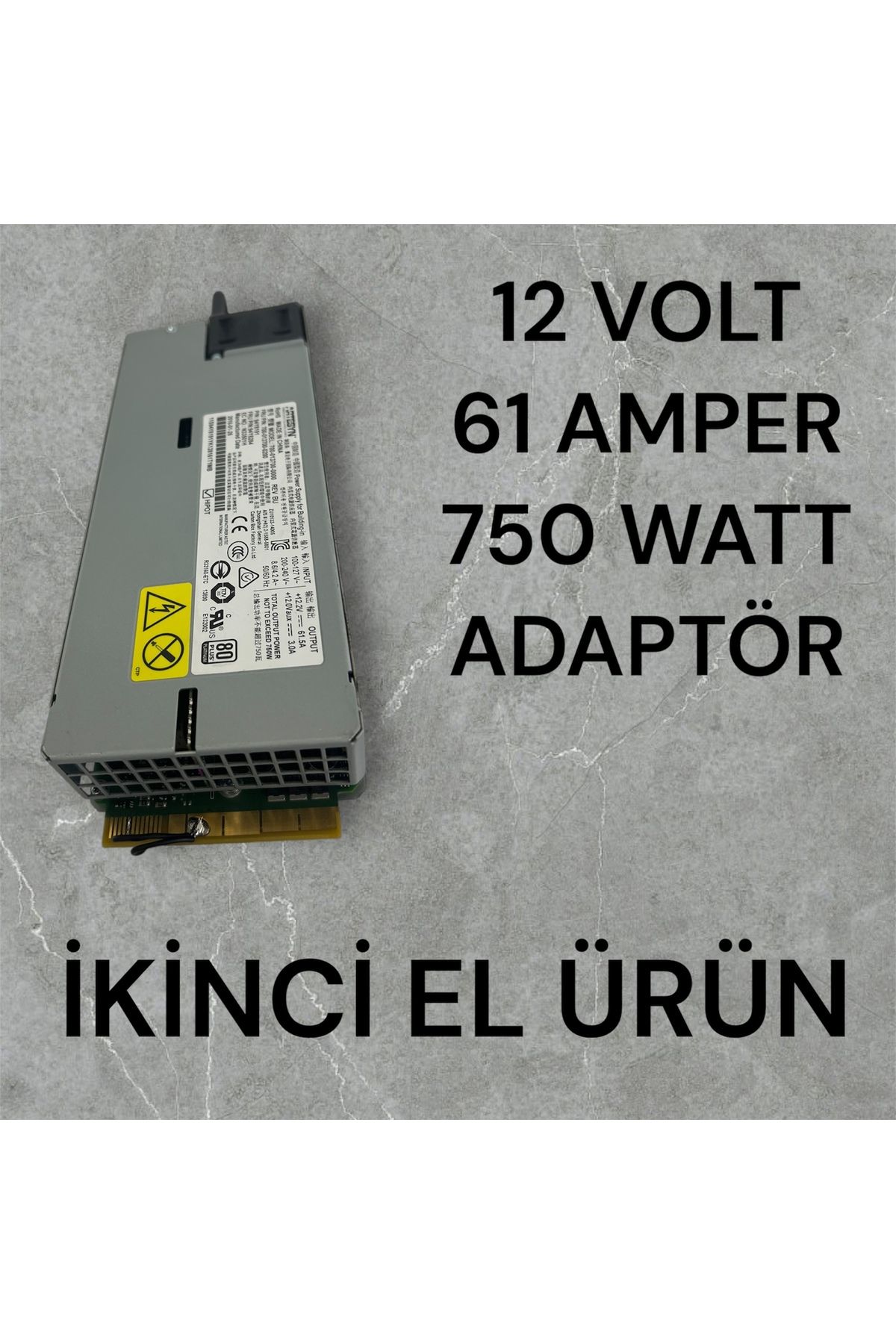 artesyn 12 VOLT 61 AMPER 750 WATT ADAPTÖR GÜÇ KAYNAĞI