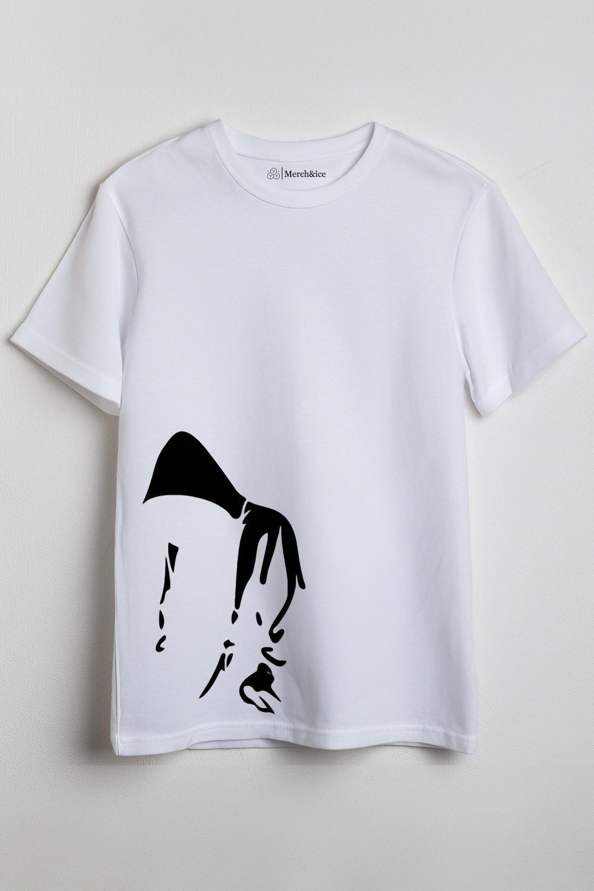 Merch&ice Gizemli Adam Baskılı Unisex T-Shirt