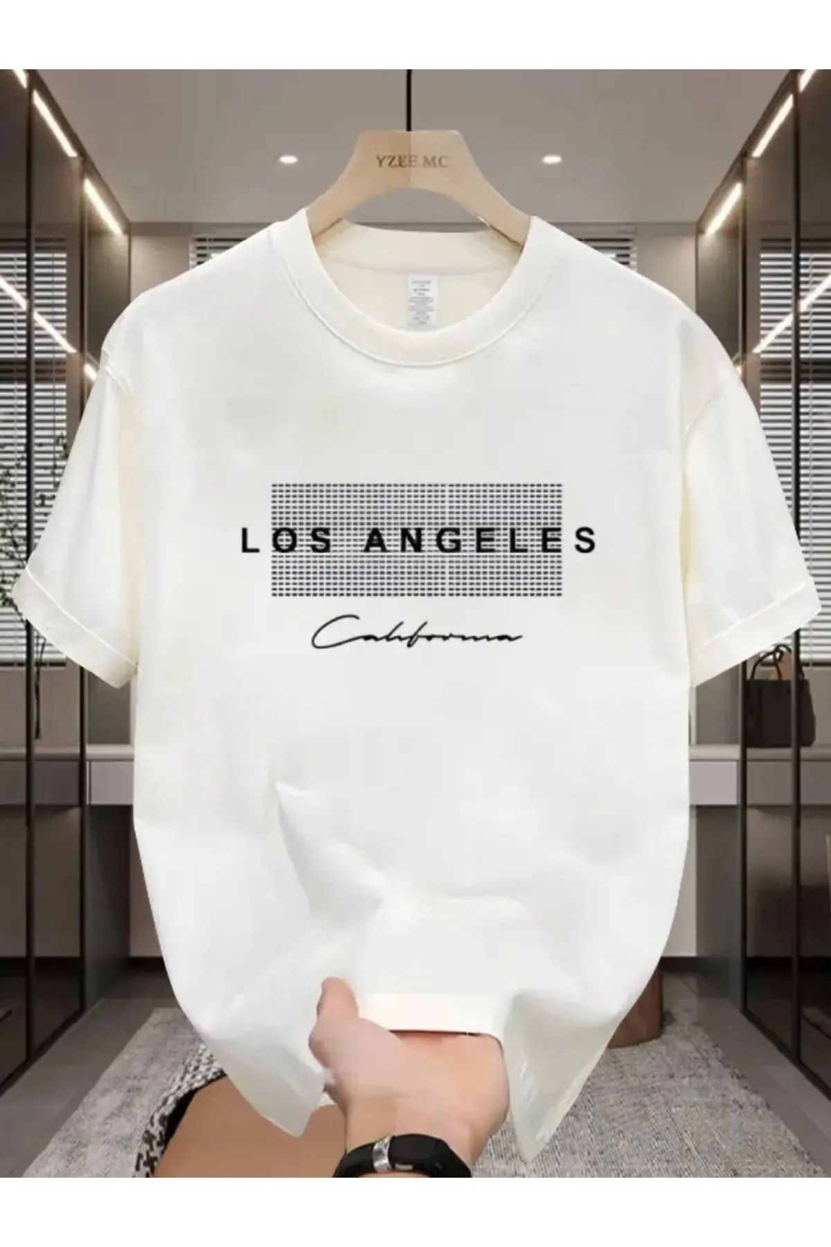 MANCY Unisex Baskılı Oversize %100 Pamuk T-shirt