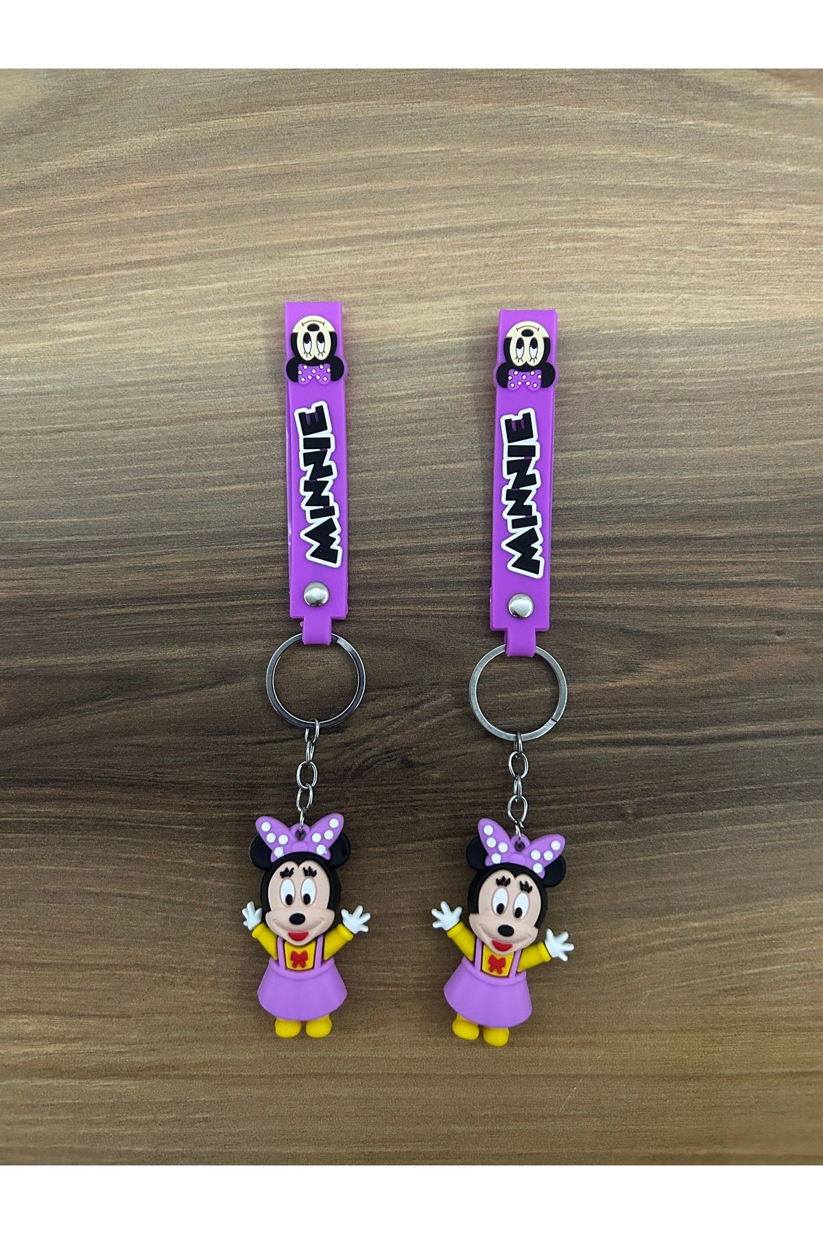 pialbatro 3D Silikon Anahtarlık Minnie 1 Adet