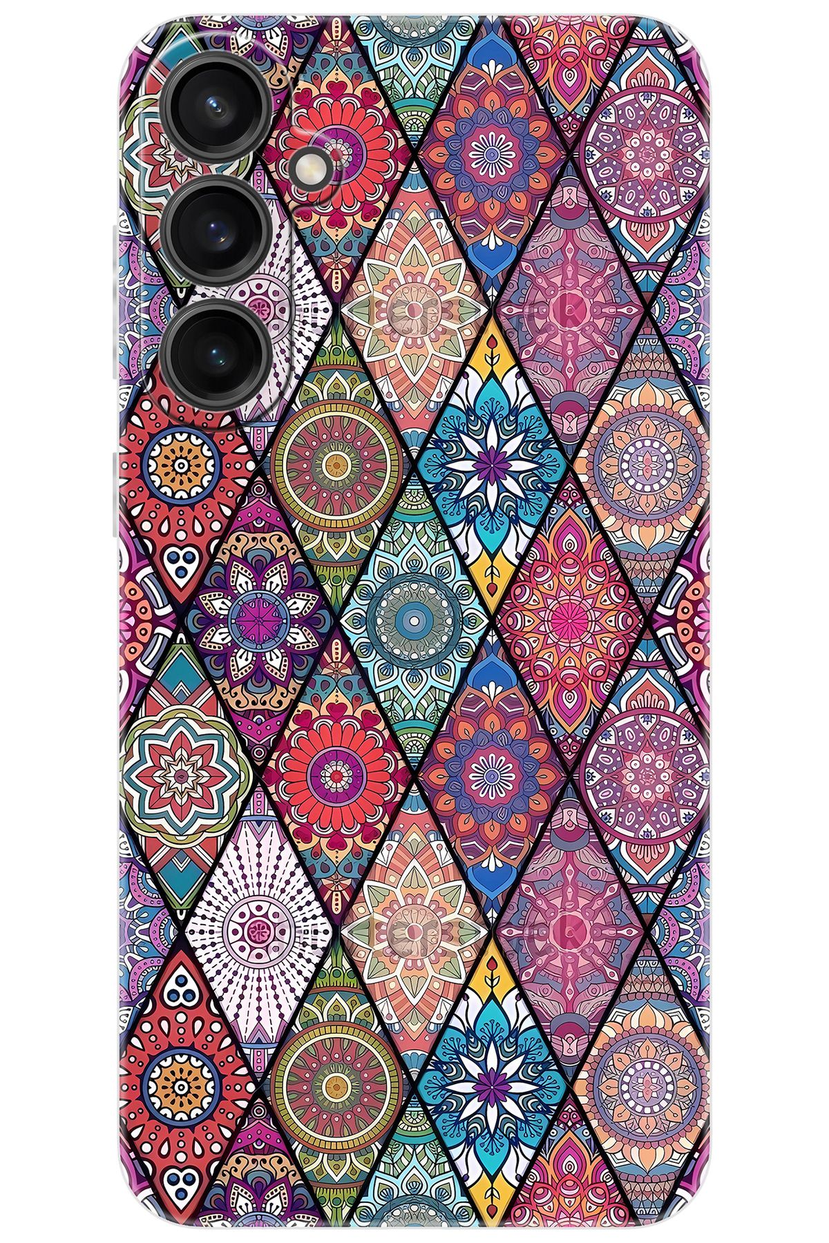 Ceppare Samsung Galaxy S23 FE (SM-S711B) Uyumlu Kılıf Desen Baskılı Silikon Kilim Tasarım STK:660 CP-yjKYPSe