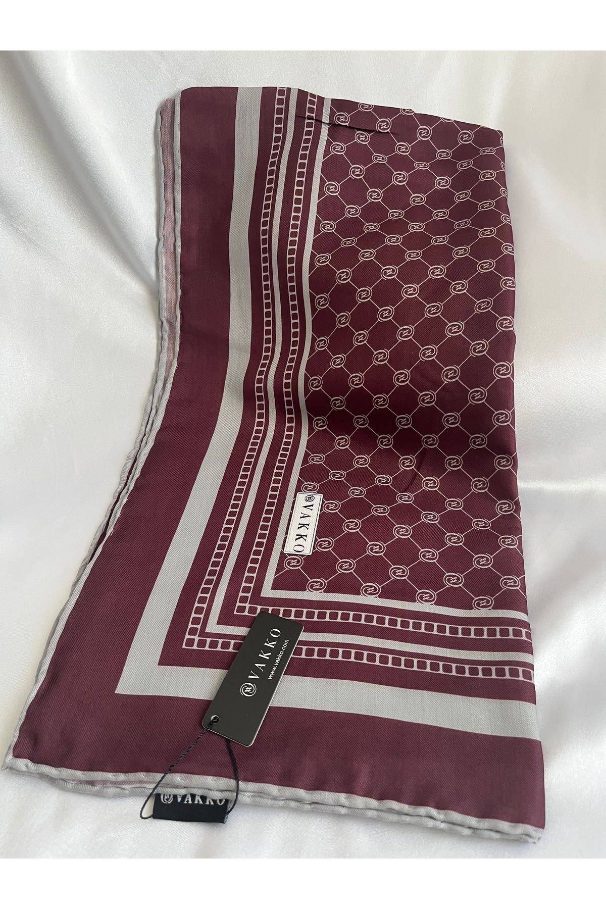 Vakko Couture Vakko tiwil ipek özel seri şık eşarp