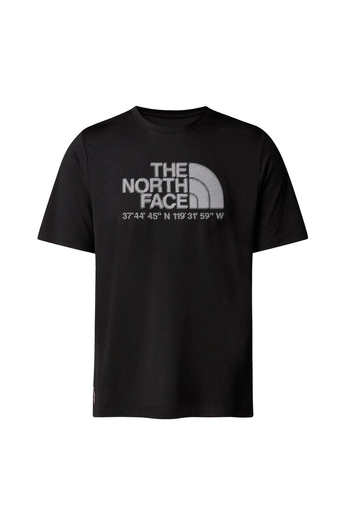 THE NORTH FACE Erkek 24/7 S/S Tişört LOGO GRAPHIC REG NF0A8BEJJK31 Siyah-M