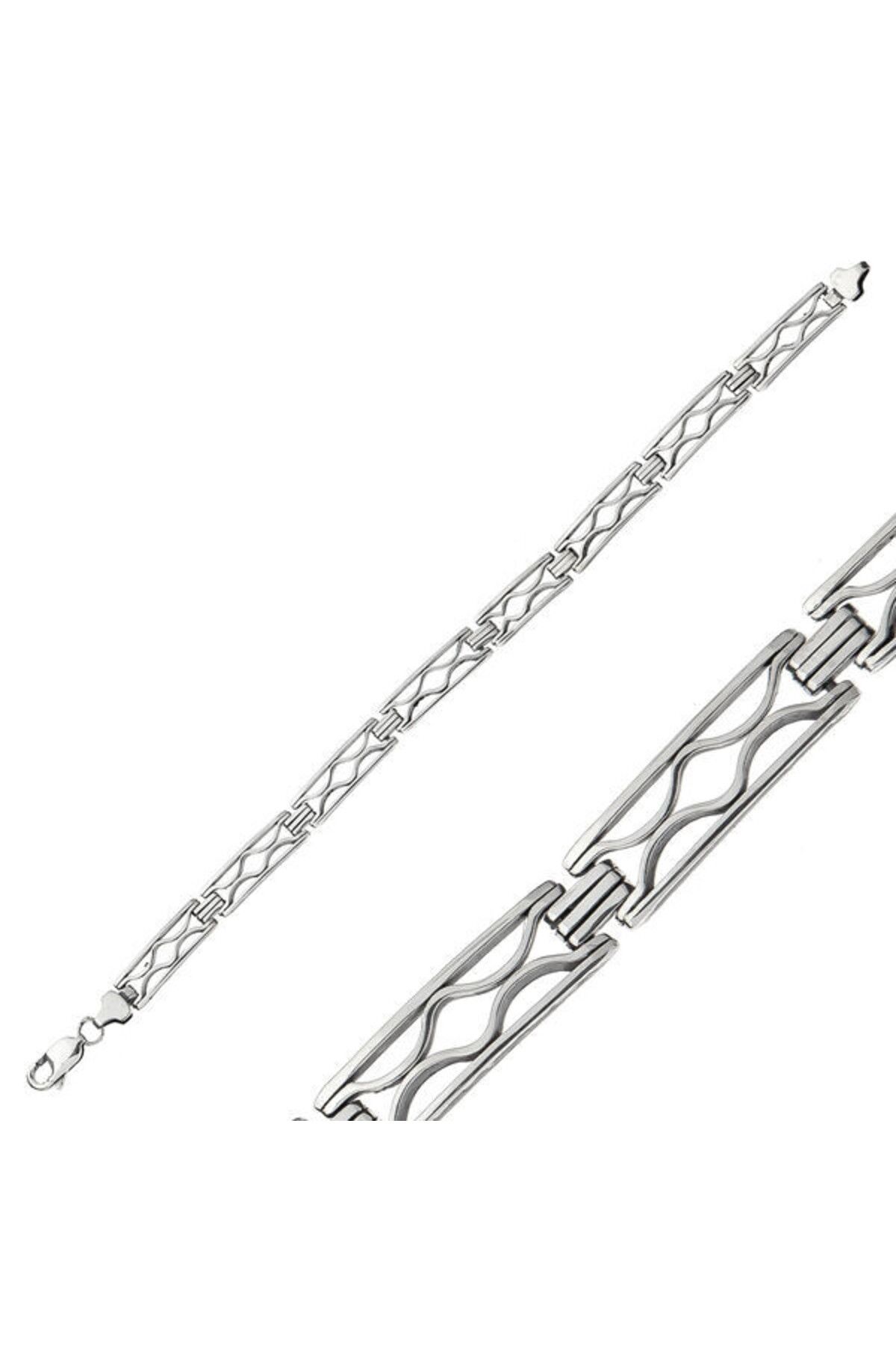 shop Oksitli 925 Ayar Gümüş Erkek Bileklik