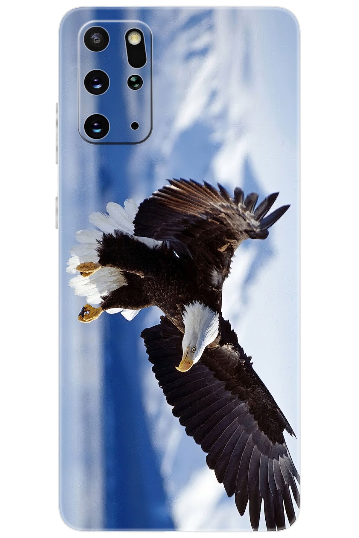 Ceppare Samsung Galaxy S20 PLUS (SM-G985F) Uyumlu Kılıf Desen Baskılı Silikon Kartal STK:183 CP-iMLHpNT
