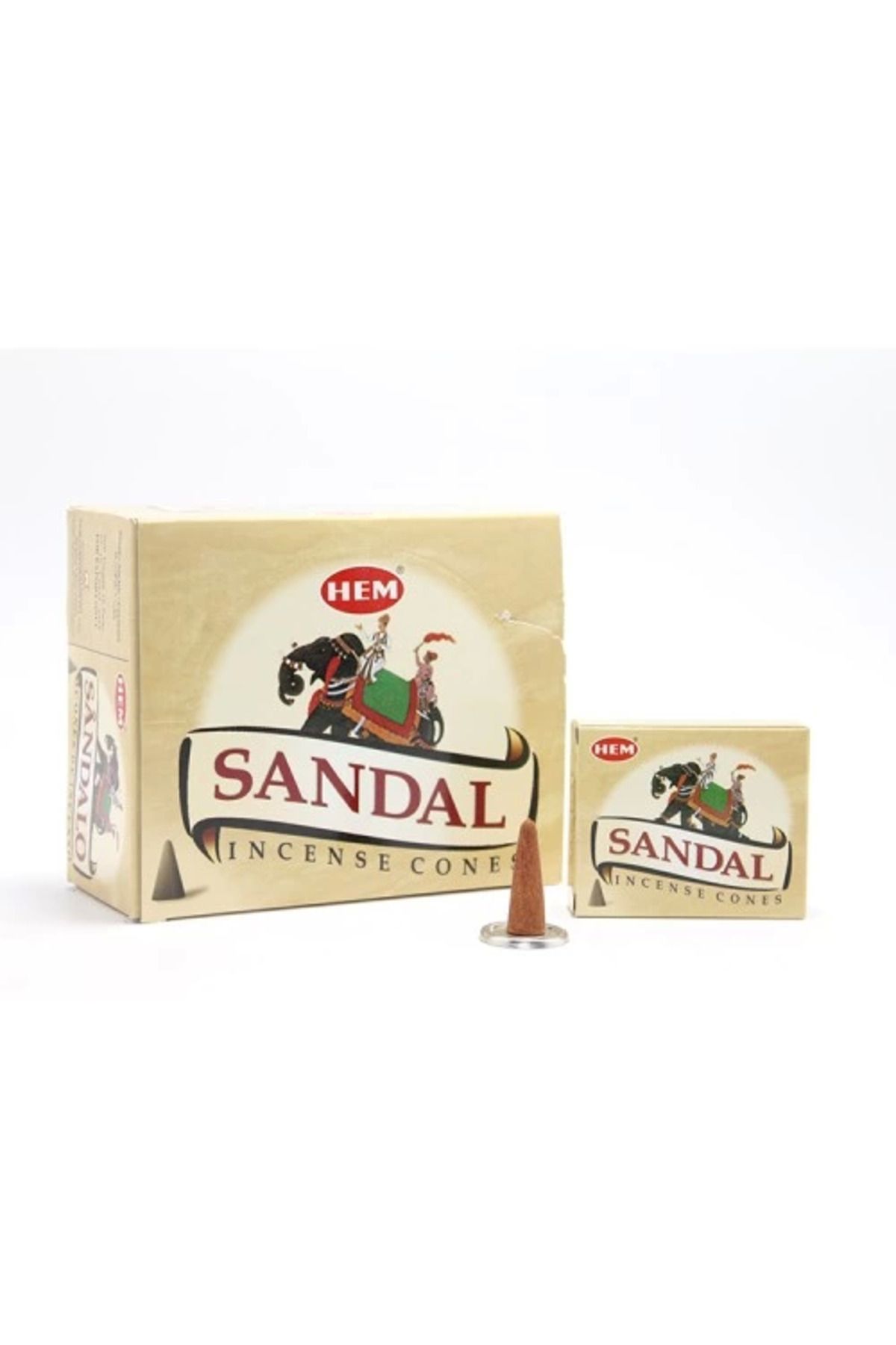 MELFSHOP Sandal Aromalı Konik Tütsü