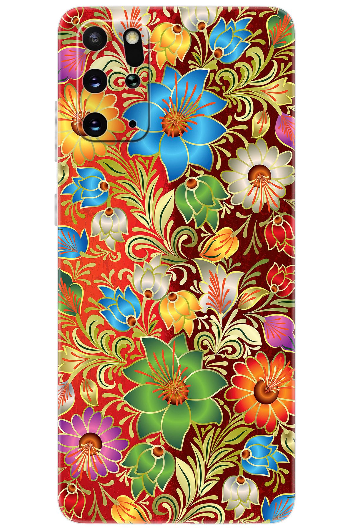 Ceppare Samsung Galaxy S20 PLUS (SM-G985F) Uyumlu Kılıf Desenli Silikon Çiçekler Serisi STK:532 CP-J7TEhHl