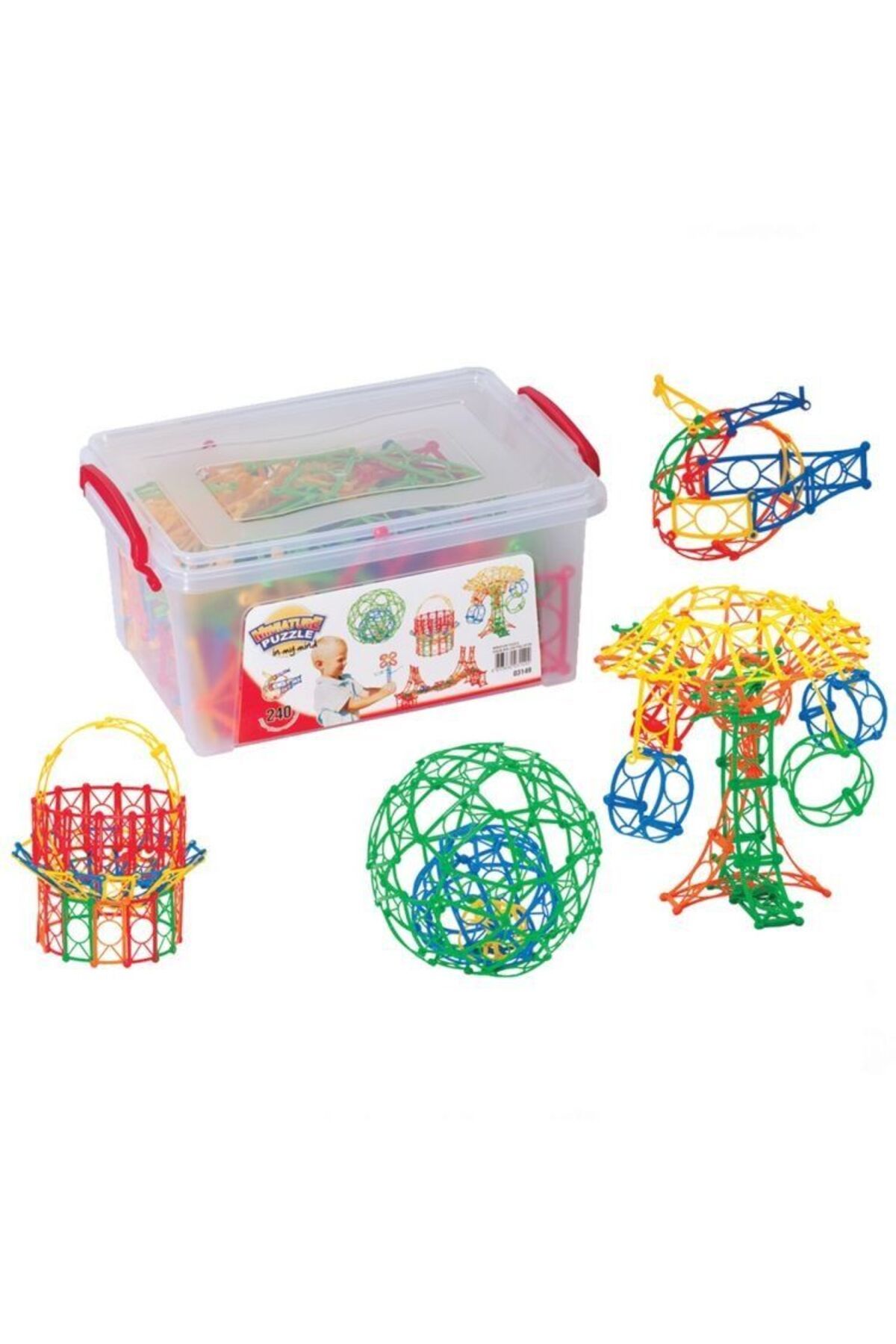 DEDE Minyatür Puzzle Küçük Boy 240 Parça