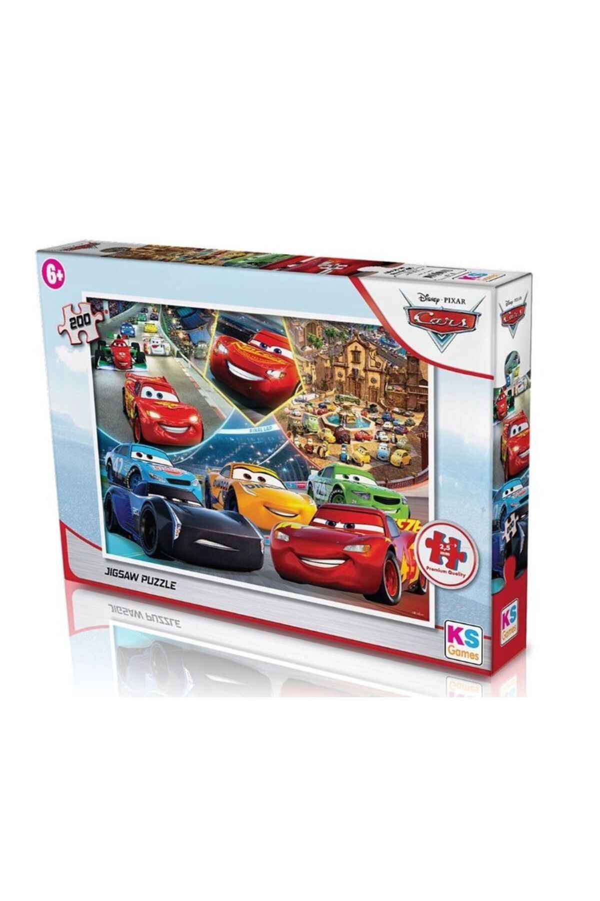 KS Oyuncak 200 Parça Cars Yapboz