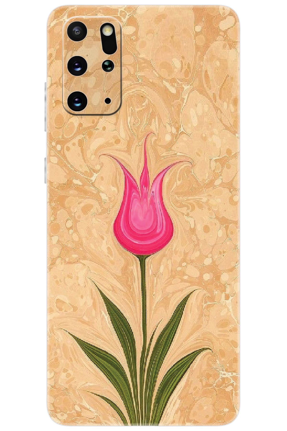 Ceppare Samsung Galaxy S20 PLUS (SM-G985F) Uyumlu Kılıf Desen Baskı Silikon Lale Tasarım STK:544 CP-hTZc5CK