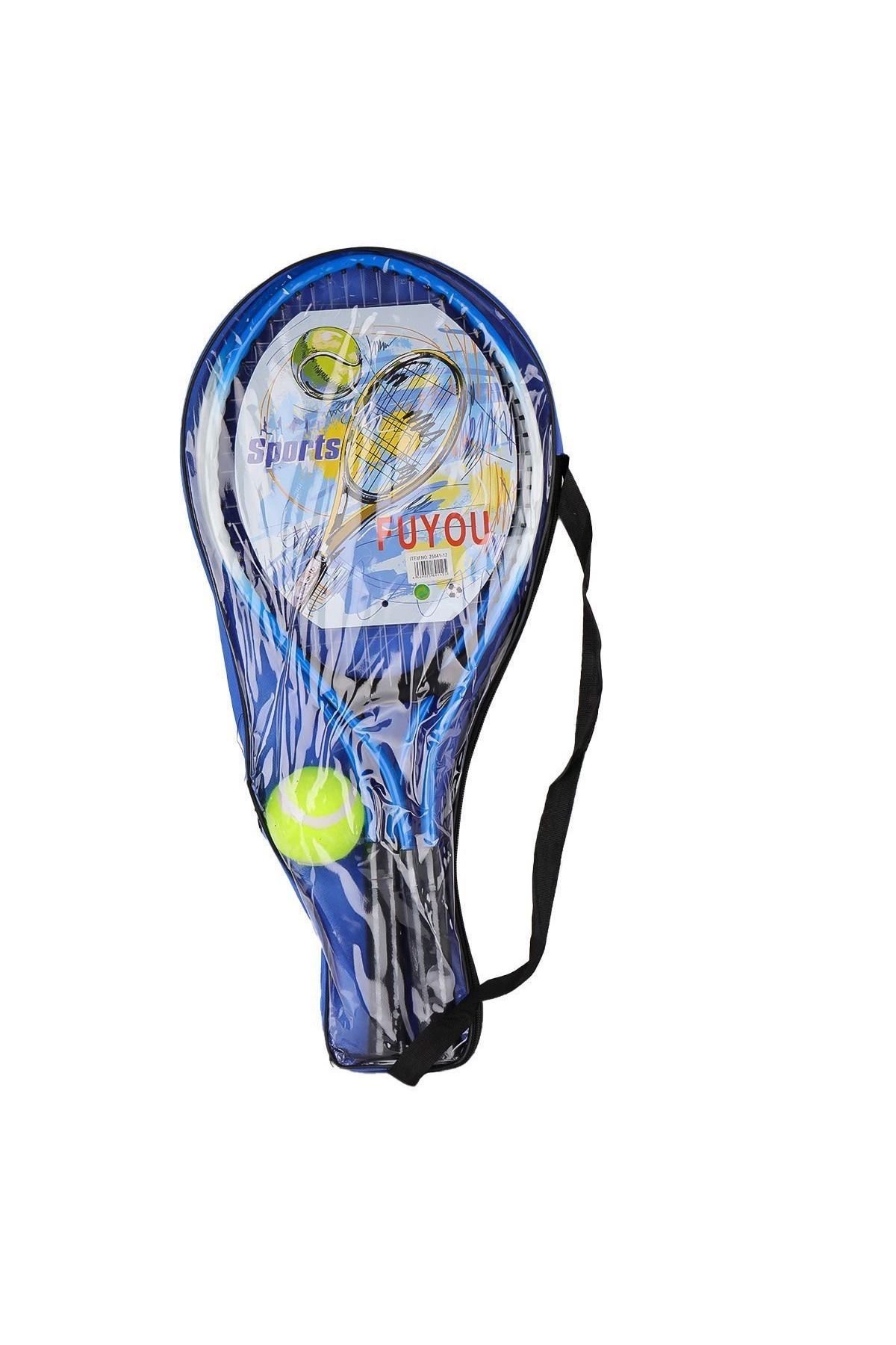 Angoravi 25841-12 Çantalı Tenis Raketi -Can Oyuncak