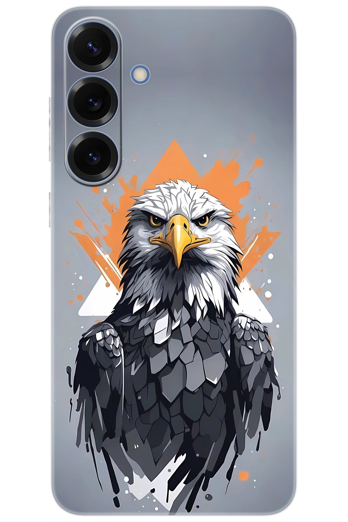 Ceppare Samsung Galaxy S25 PLUS (SM-S936B) Uyumlu Kılıf Desen Baskılı Silikon Kartal STK:639 CP-7DIOtNm
