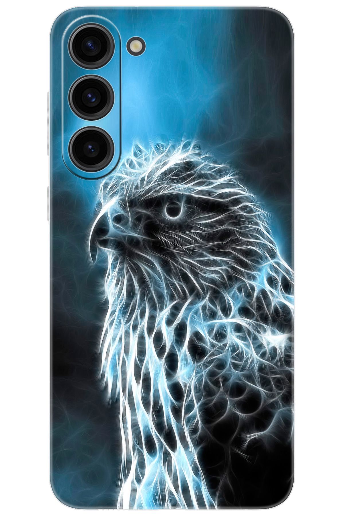 Ceppare Samsung Galaxy S23 PLUS (SM-S916B) Uyumlu Kılıf Desen Baskılı Silikon Şahin STK:196 CP-wv5eKLq