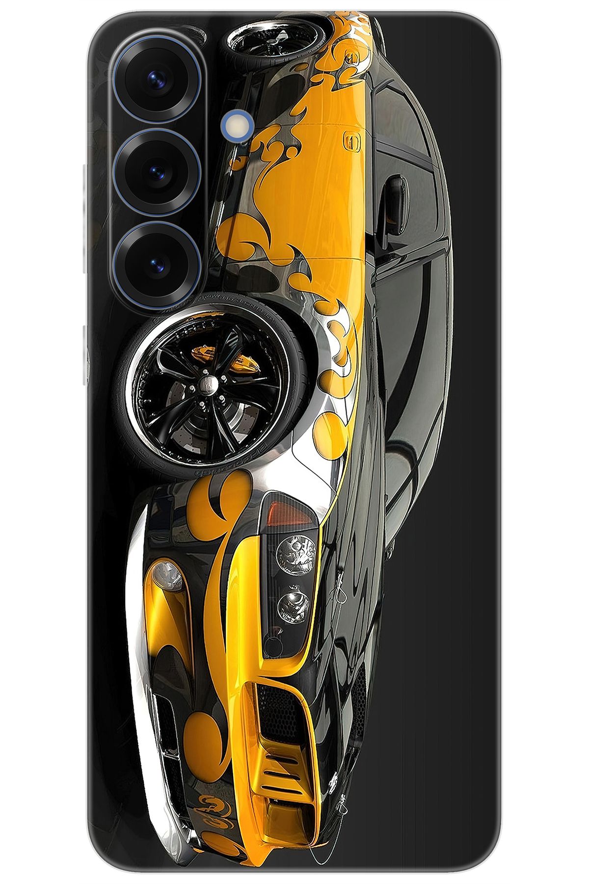 Ceppare Samsung Galaxy S25 PLUS (SM-S936B) Uyumlu Kılıf Desenli Silikon Carros Velozes STK:292 CP-yZty2J3