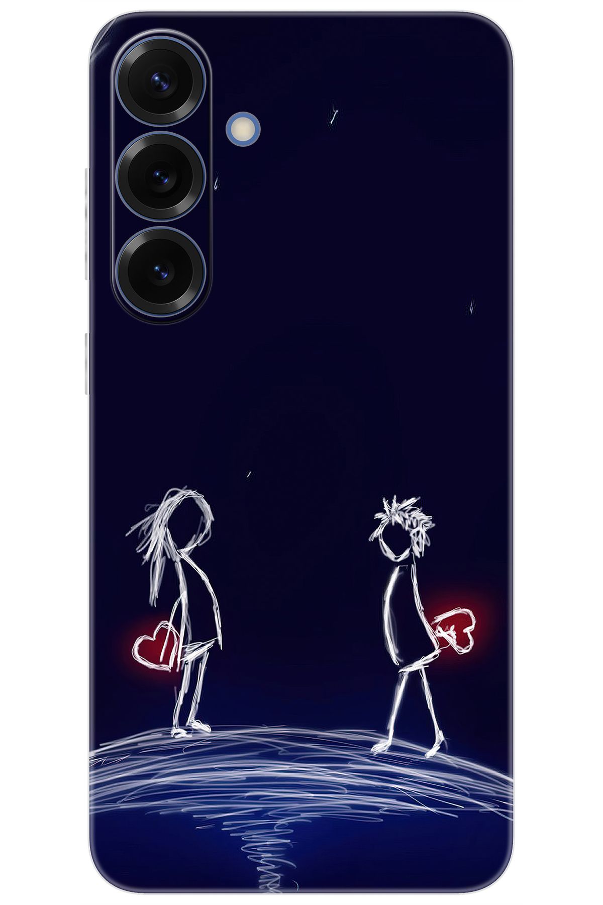 Ceppare Samsung Galaxy S25 PLUS (SM-S936B) Uyumlu Kılıf Desen Baskılı Silikon Aşk Tasarım STK:306 CP-ekBKZjt