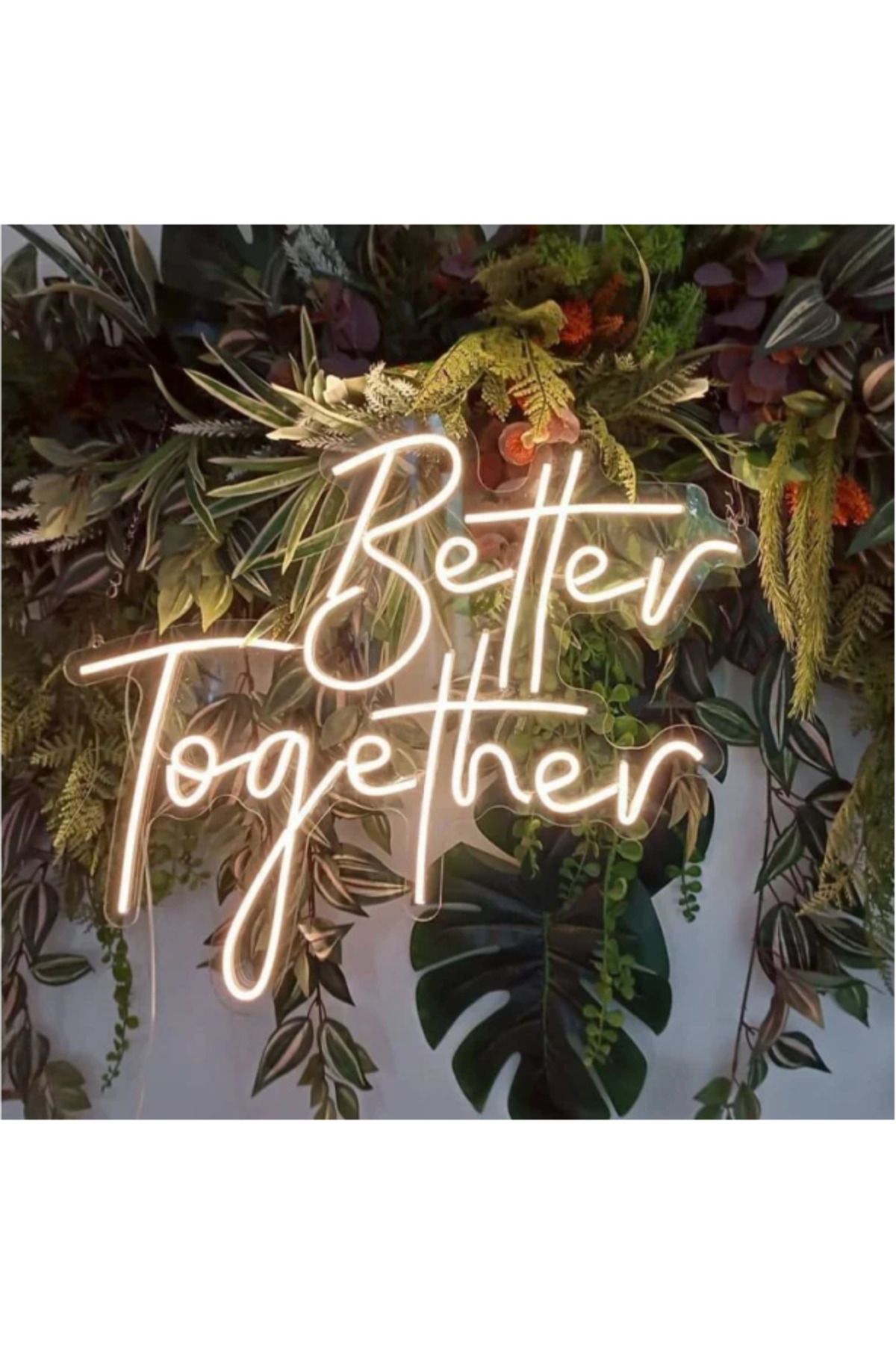 Afra Sanat Dekor Better Together Neon Yazı