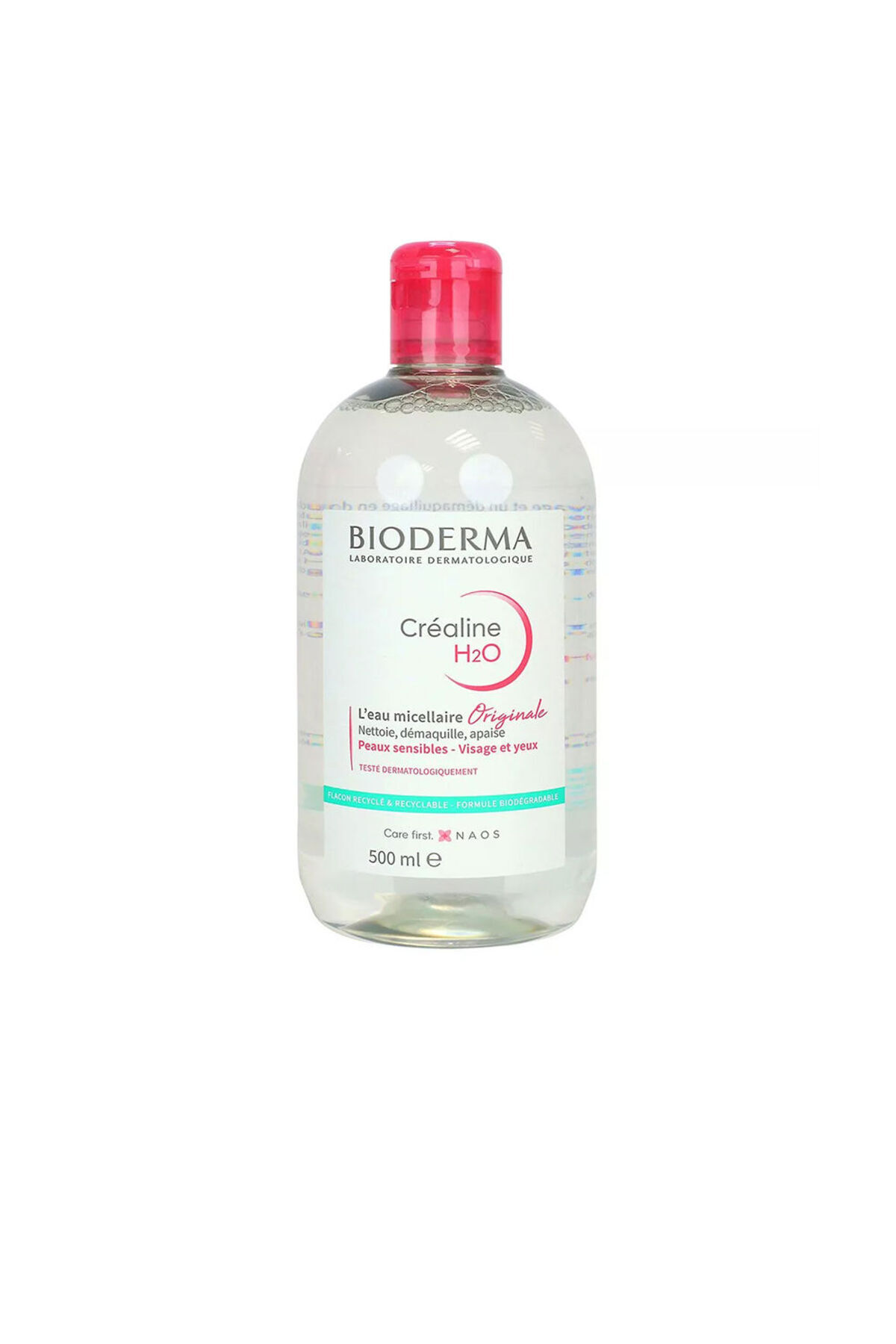 Bioderma Crealine H2o Lösung Für Empfindliche Haut, 500 ml